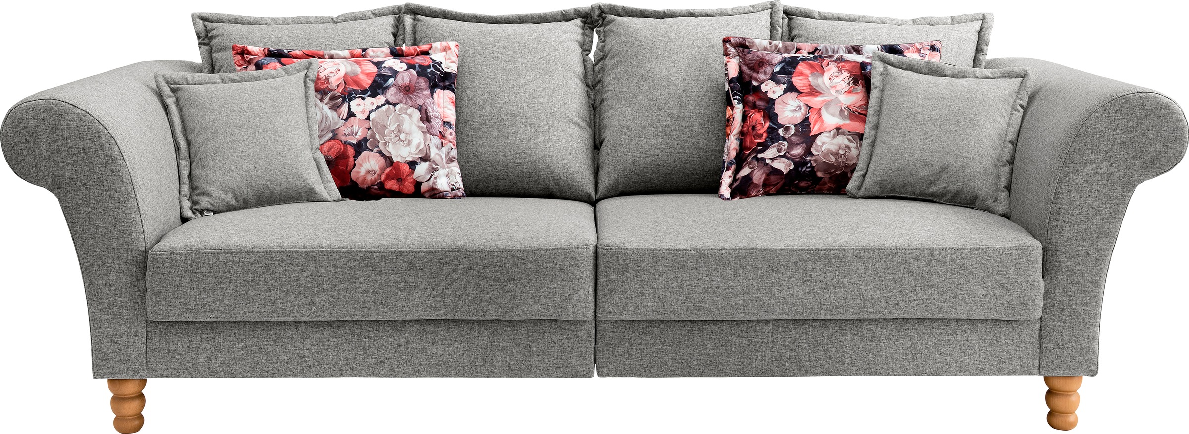 Home affaire Big-Sofa »Tassilo Mega Sofa mit viel Platz, bequem durch Kalts günstig online kaufen