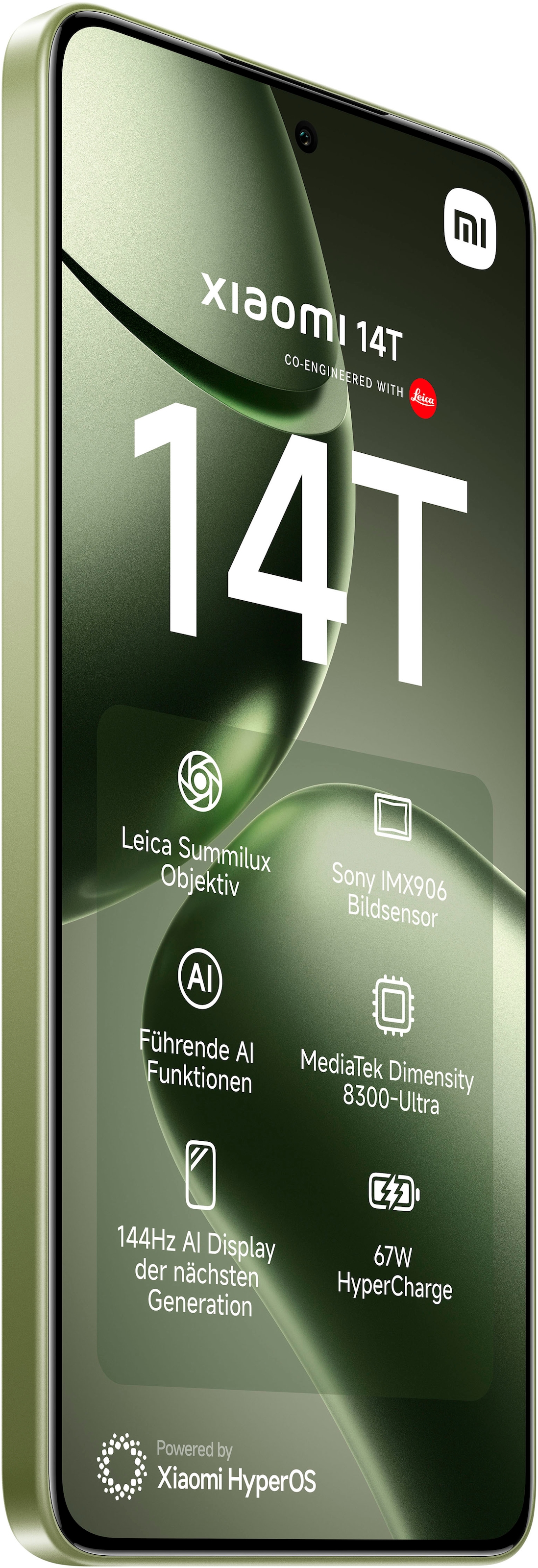 Xiaomi Smartphone »Xiaomi 14T 256GB«, Lemon Green