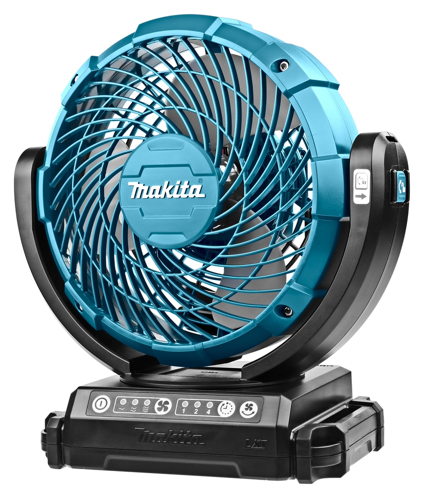 Makita Akku-Ventilator »»DCF102Z« 18V, 4,6 m³/min, 3,0 m/s, 3-stufig, ohne Akku und Ladegerät« kompakter, leistungsfähig, mit 3 Luftstromeinstellungen + Drehbewegung