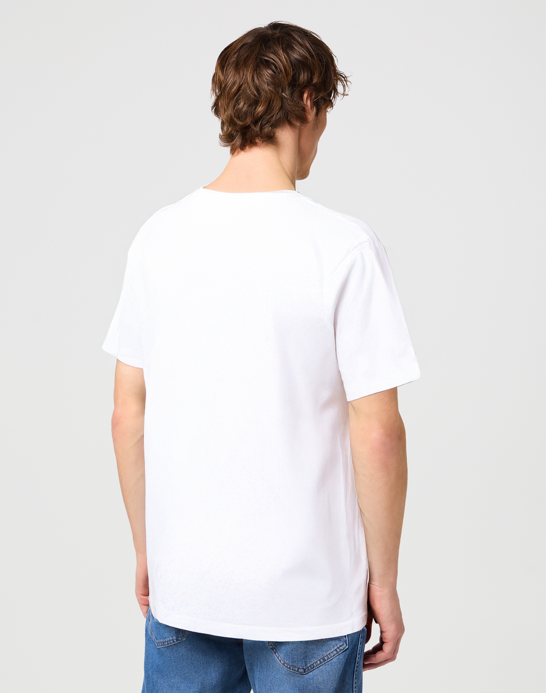 Wrangler T-Shirt »Sign Off«, (Set, 2 tlg., 2er-Pack)