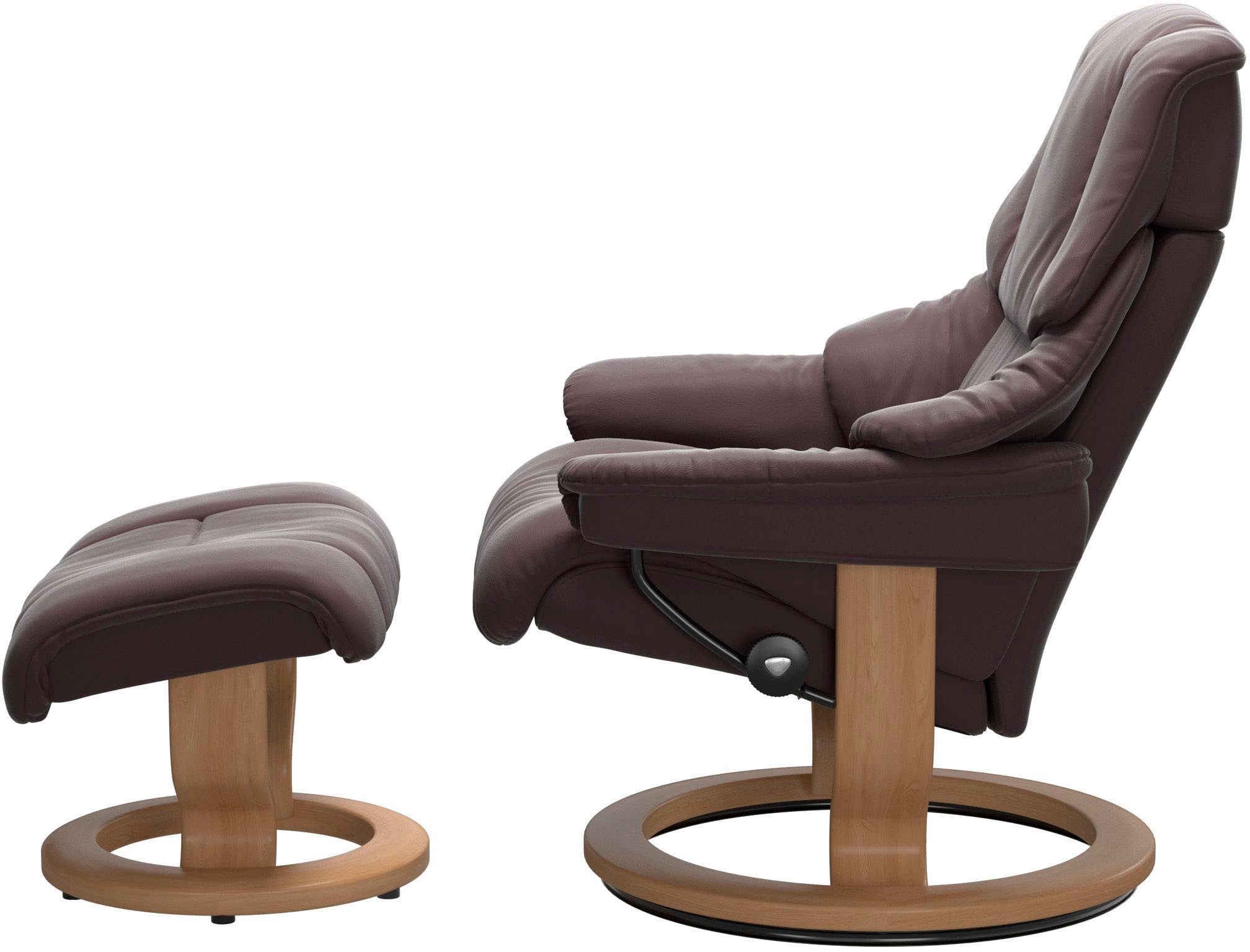 Stressless® Relaxsessel »Reno«, mit Classic Base, Größe S, M & L, Gestell Eiche