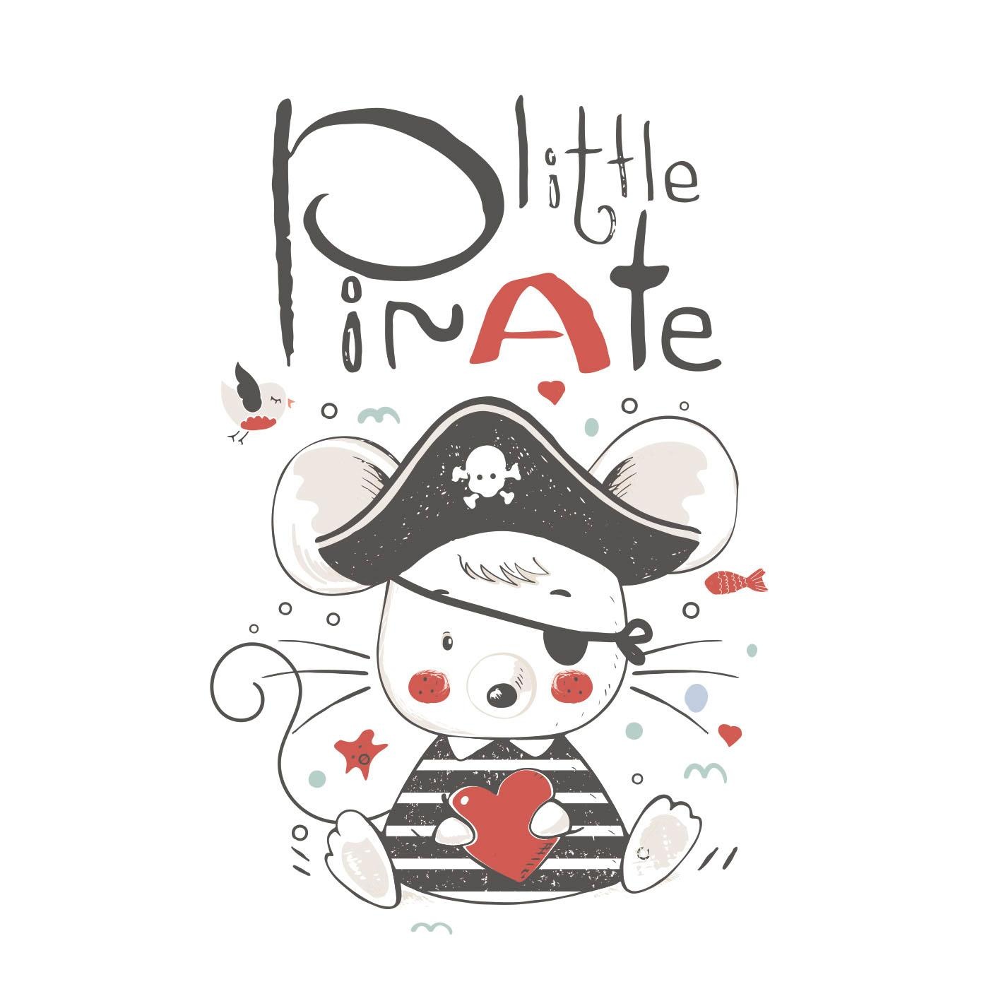 queence Dekokissen »»Little Pirate««, Kissenhülle ohne Füllung, 1 Stück günstig online kaufen