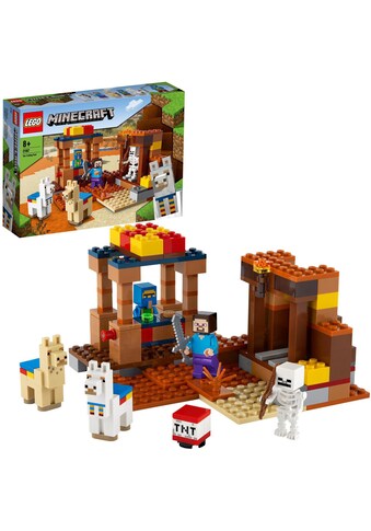 LEGO® Konstruktionsspielsteine »Der Handelsplatz (21167), LEGO® Minecraft™«, (201... kaufen