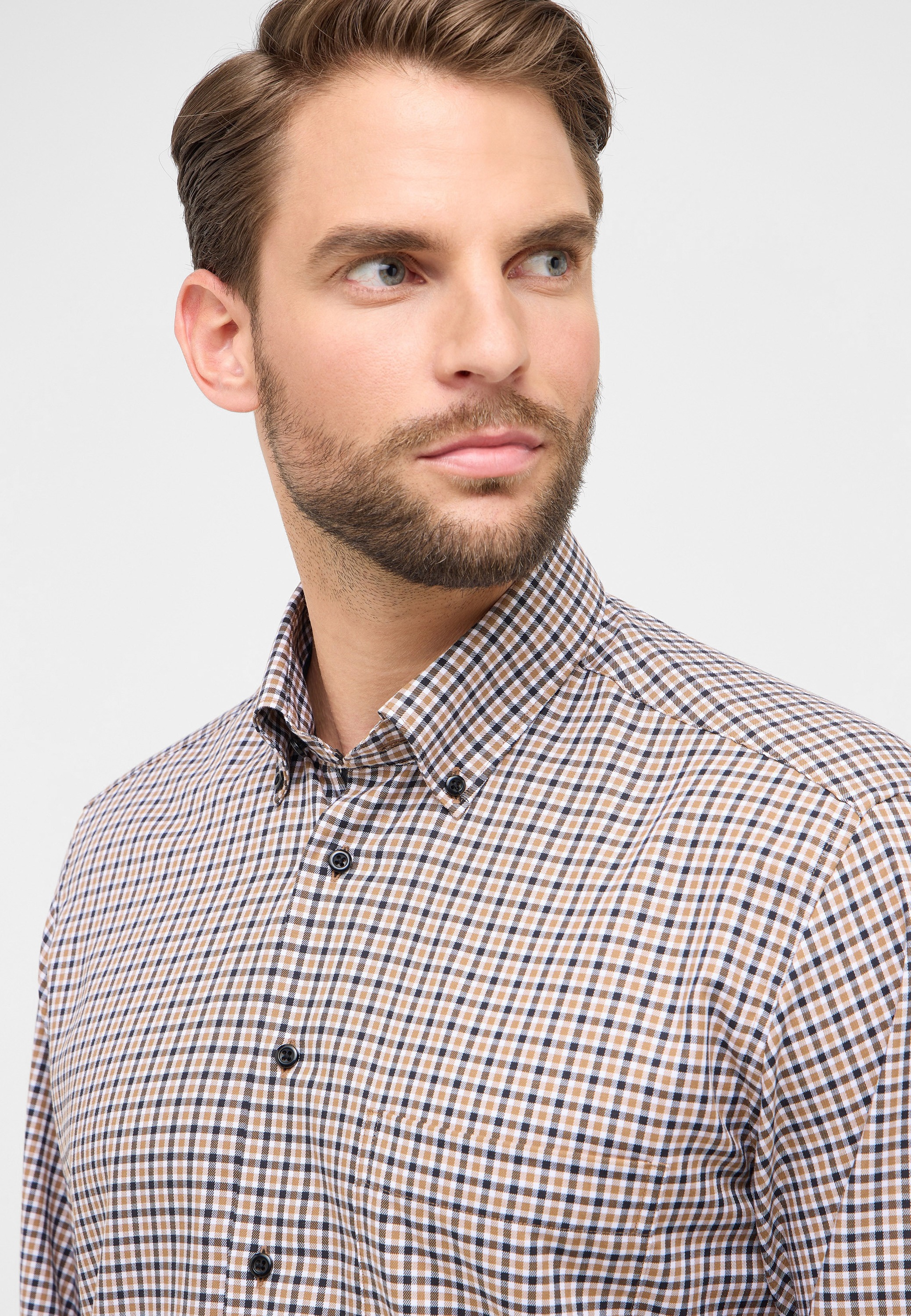 Eterna Langarmhemd »COMFORT FIT«, NON IRON (bügelfrei)