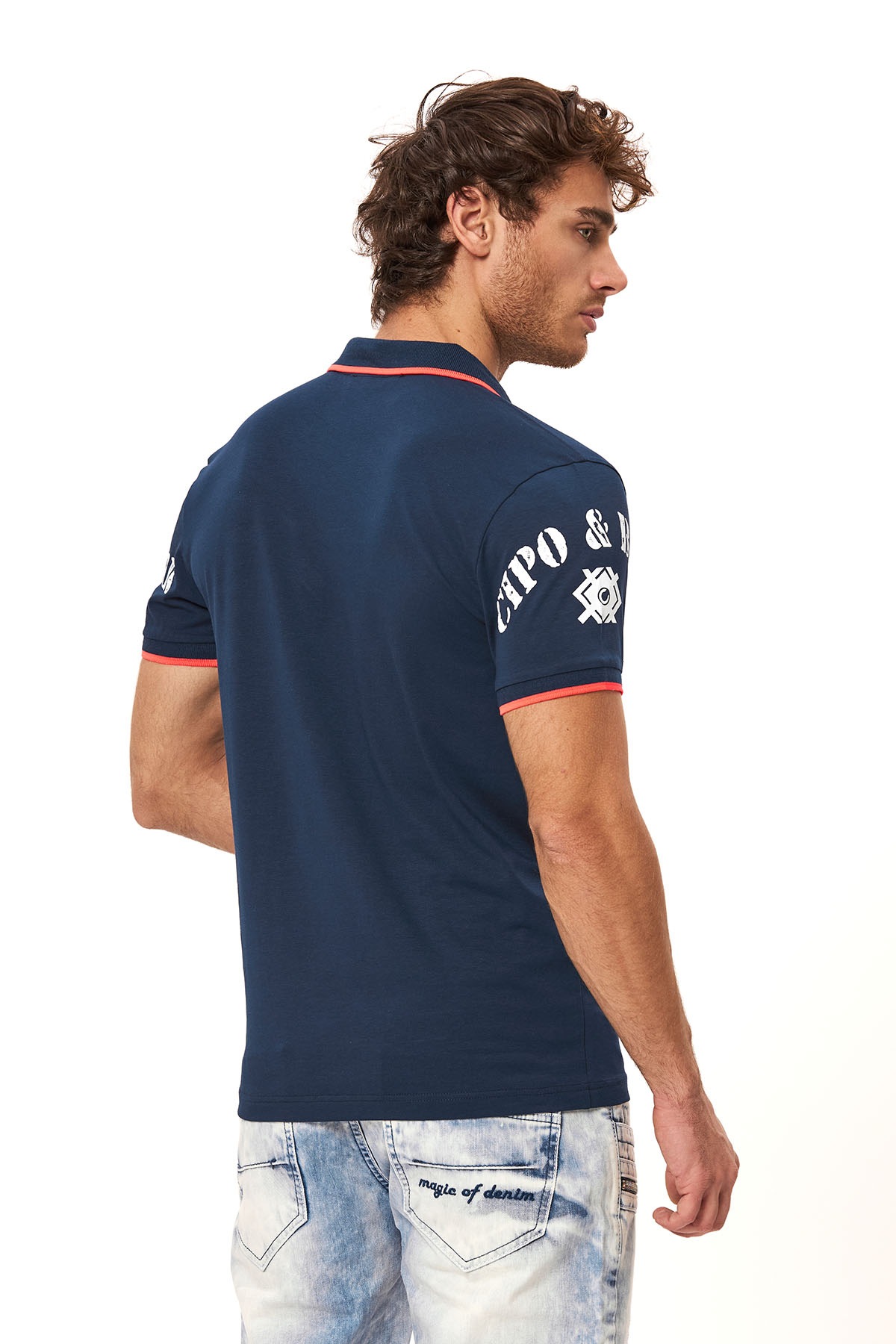 Cipo & Baxx Jeansbermudas Baumwolle, regular fit