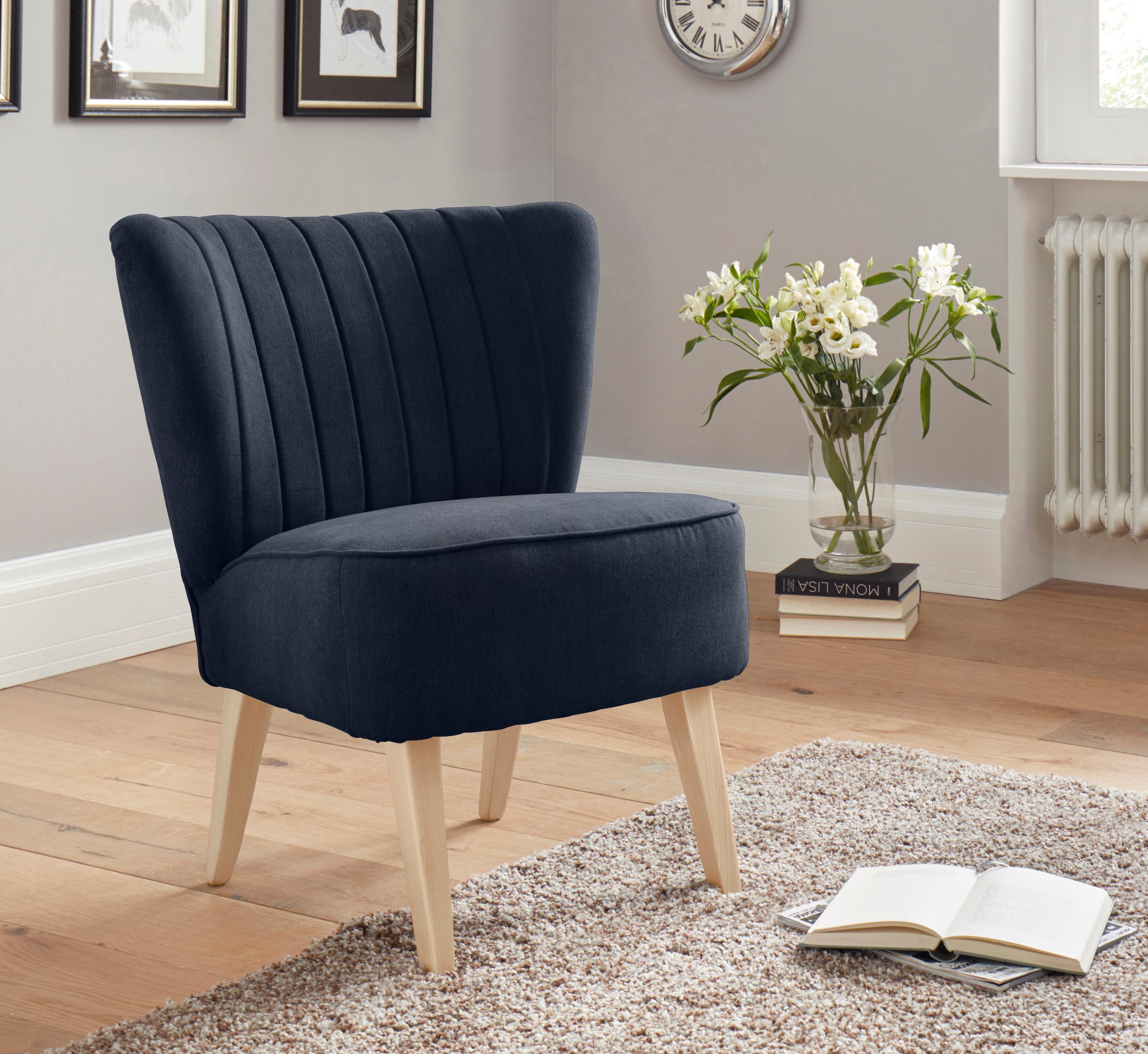 Home affaire Sessel »Campi« in verschiedenen Farben verfügbar, frei im Raum günstig online kaufen