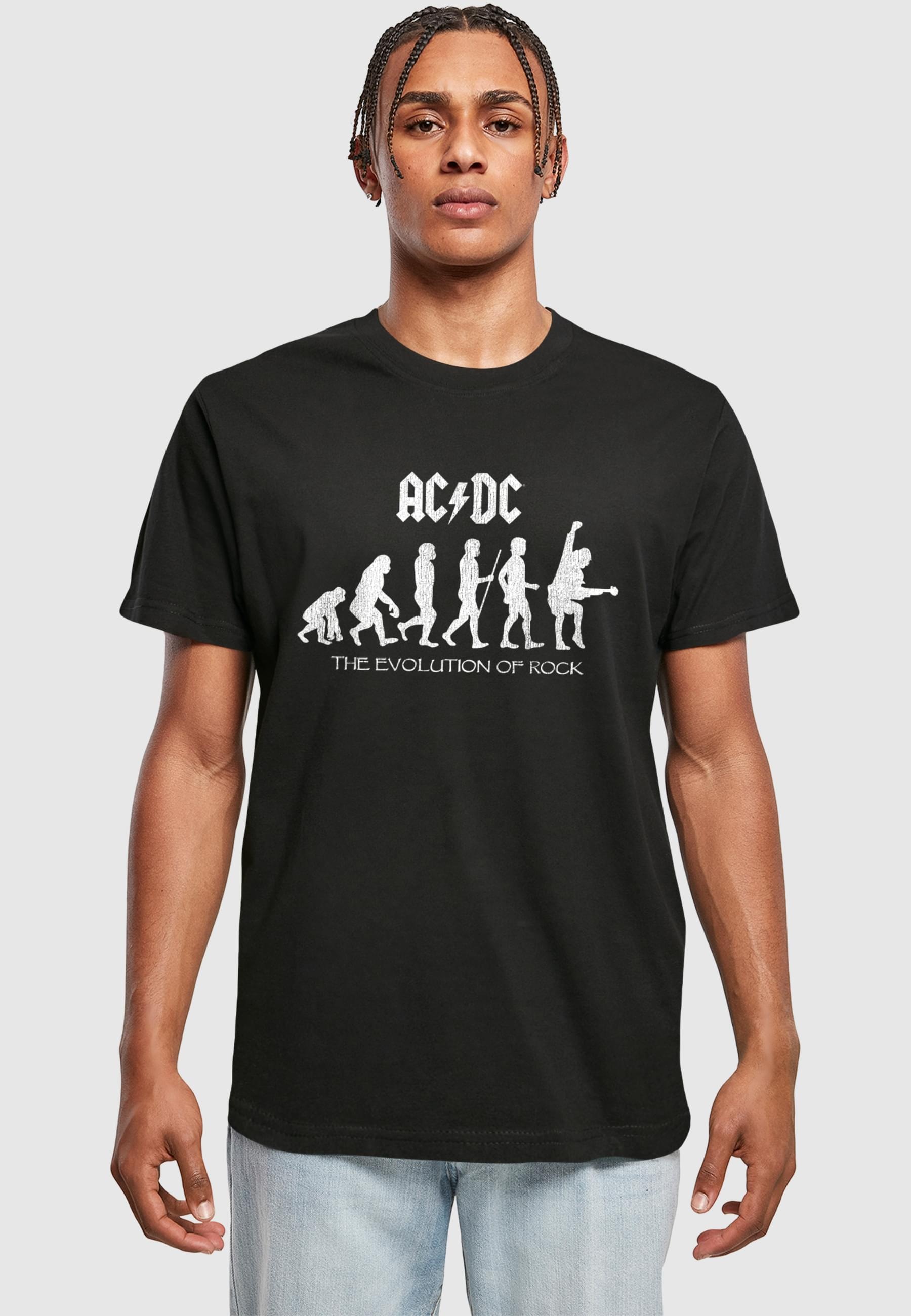 Merchcode T-Shirt »Merchcode Herren ACDC - Evolution Of Rock T-Shirt« 1 Stk.