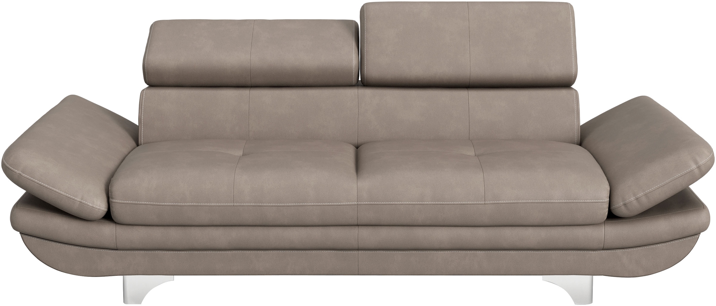 COTTA 3-Sitzer »Enterprise«, Big-Sofa, mit Armteilverstellung & Kopfteilverstellung
