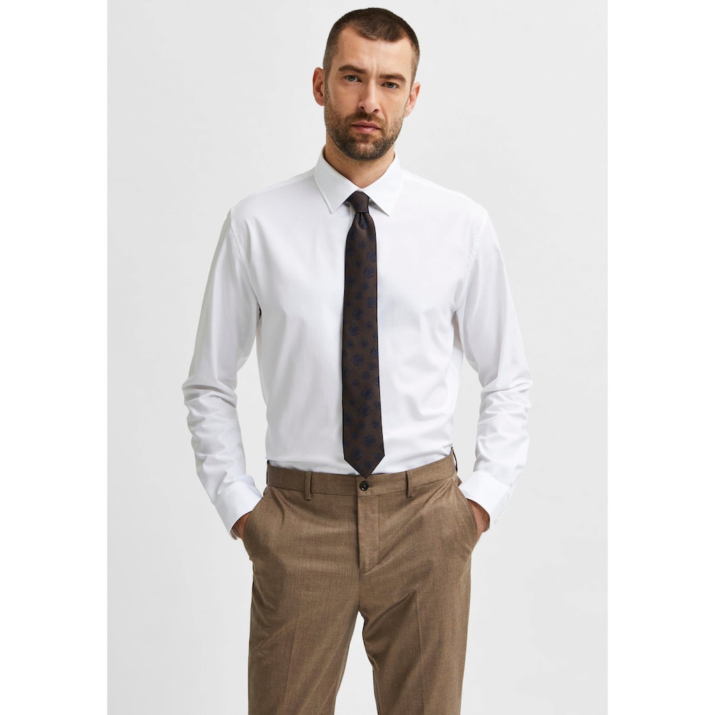 SELECTED HOMME Businesshemd »SLHSLIMETHAN SHIRT«