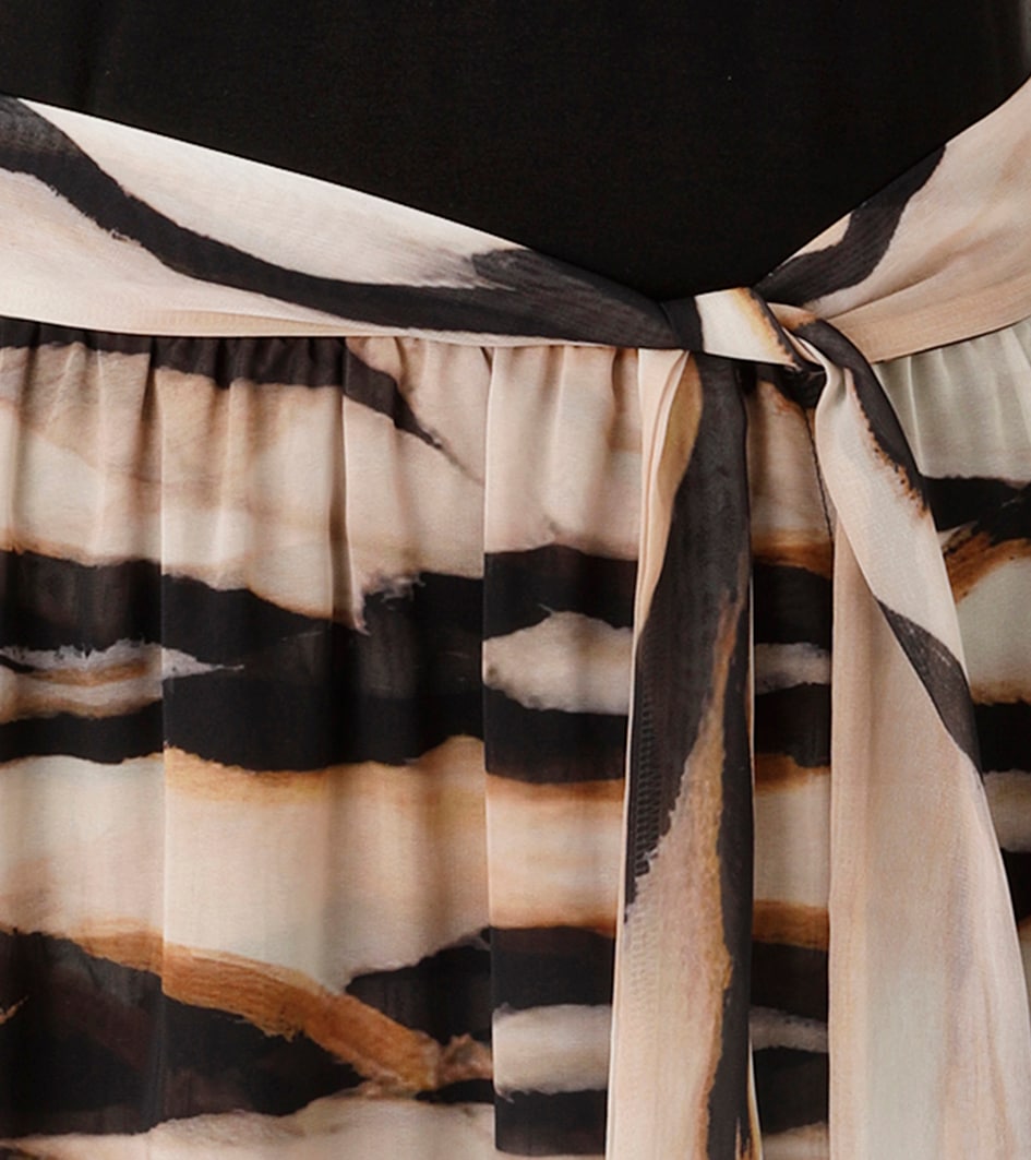 Aniston SELECTED Jerseykleid, mit abnehmbaren Bindeband - NEUE KOLLEKTION