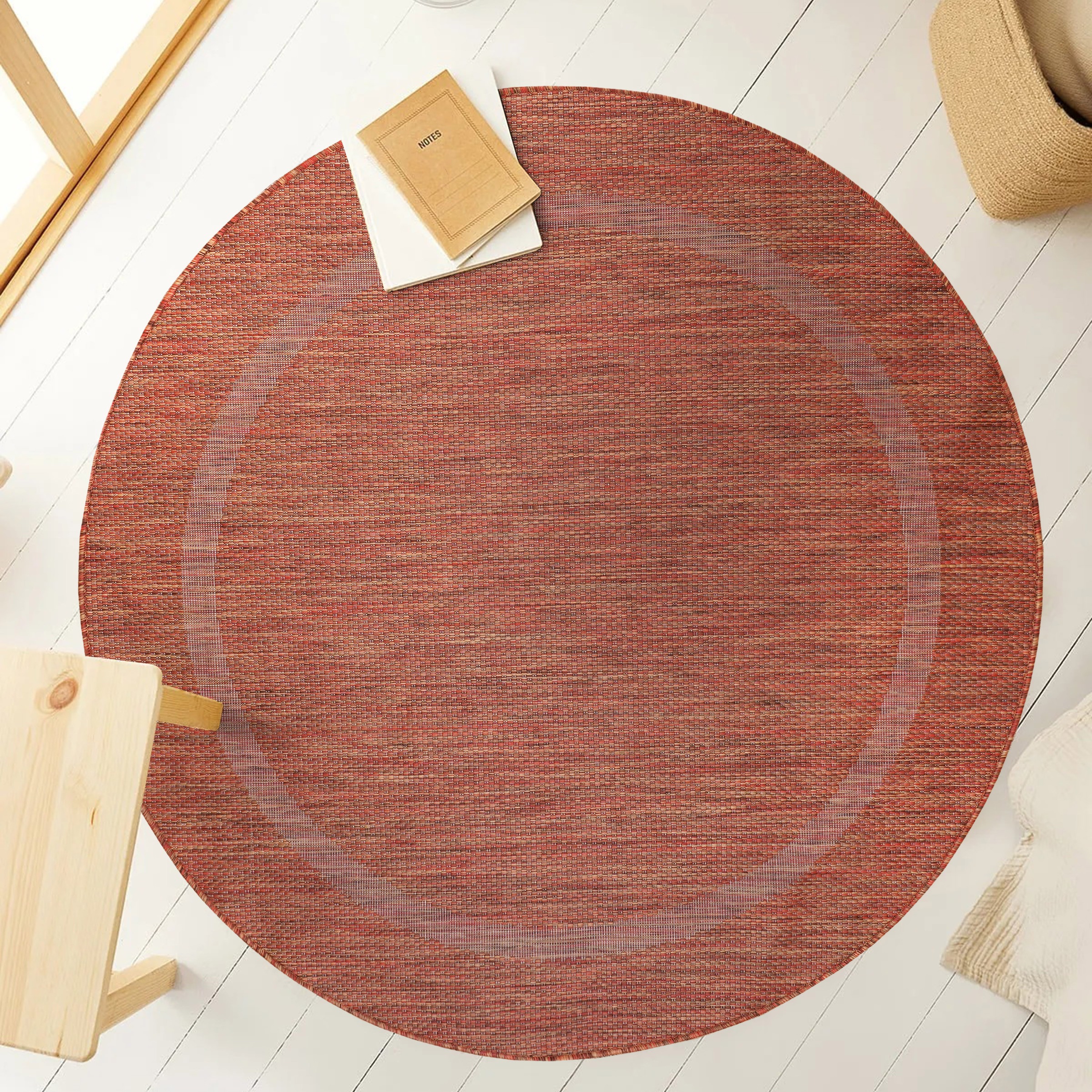 Ayyildiz Teppiche Outdoorteppich »RELAX 4311«, rund, 5 mm Höhe, pflegeleich günstig online kaufen