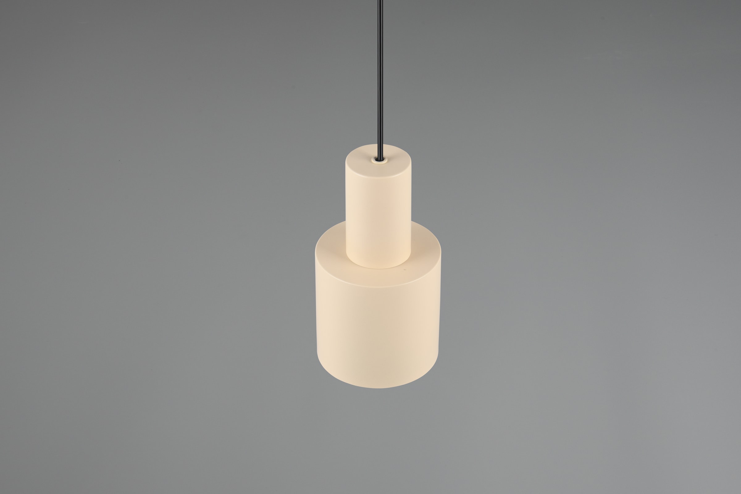 TRIO Leuchten Pendelleuchte »AGUDO, Hängelampe 1-flammig, exkl 1xE27 max 10W, höhenverstellbar«, 1 flammig, Leuchtmittel E27 | Leuchtmittel wechselbar, Hängelampe Ø 12cm, bis max 150cm Abhängung, Küche Esszimmer Wohnzimmer