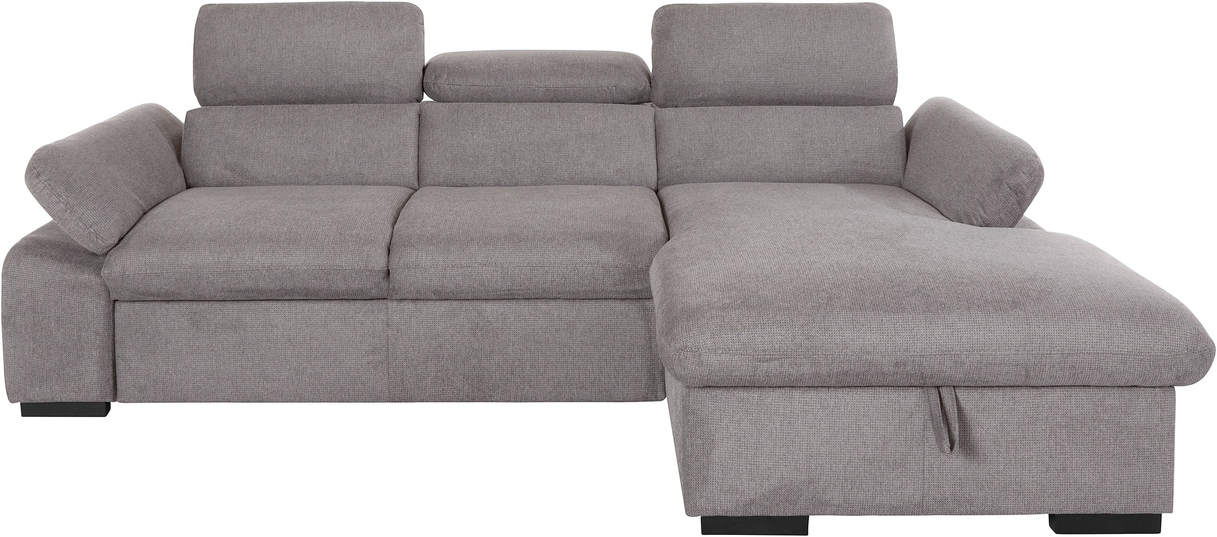 COTTA Ecksofa »Lola L-Form mit Kopfteilfunktion & Hocker«, (Set, mit Hocker günstig online kaufen