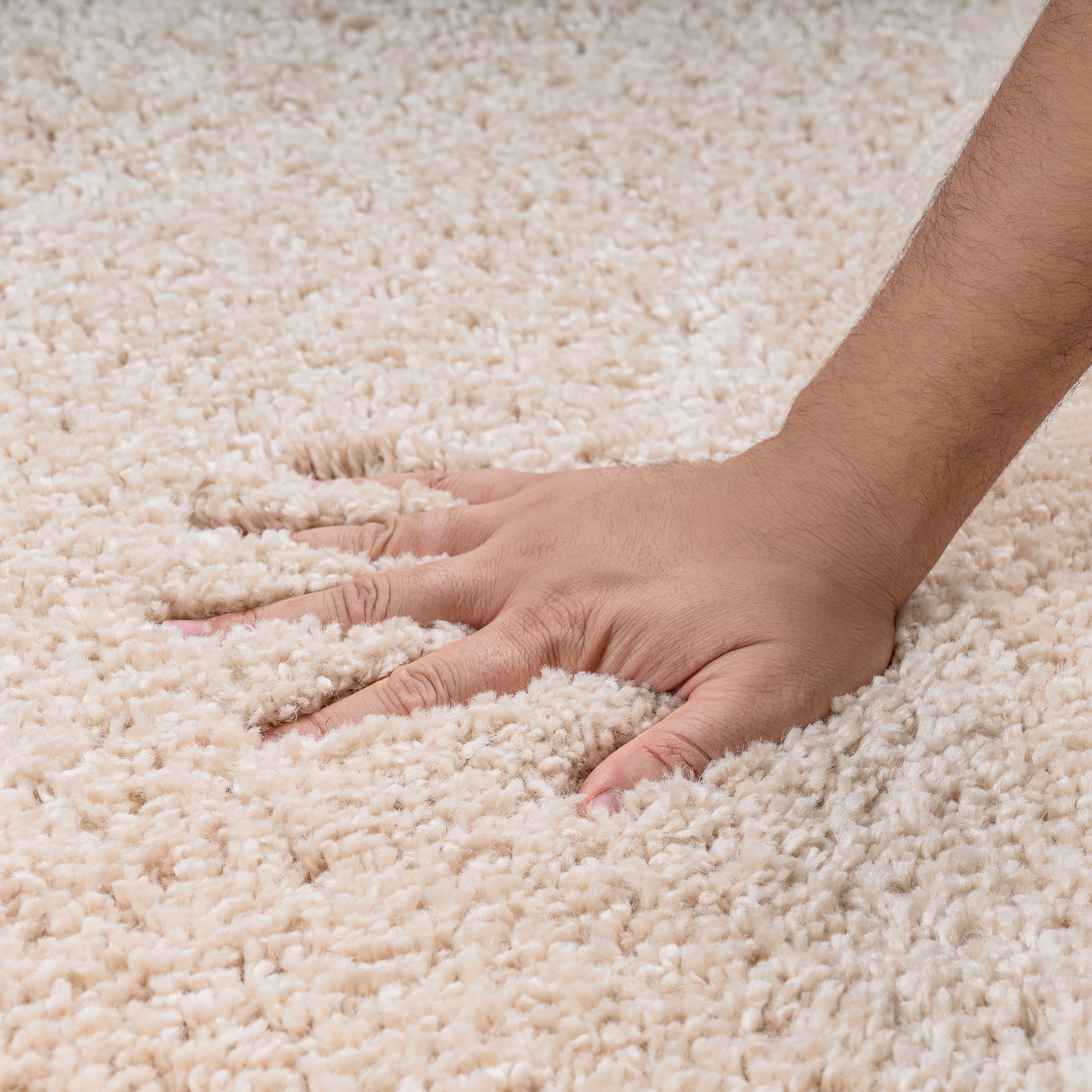 Bruno Banani Läufer »Shaggy Soft«, rechteckig, 30 mm Höhe, Läufer, Brücke, gewebt, Uni-Farben, besonders weich