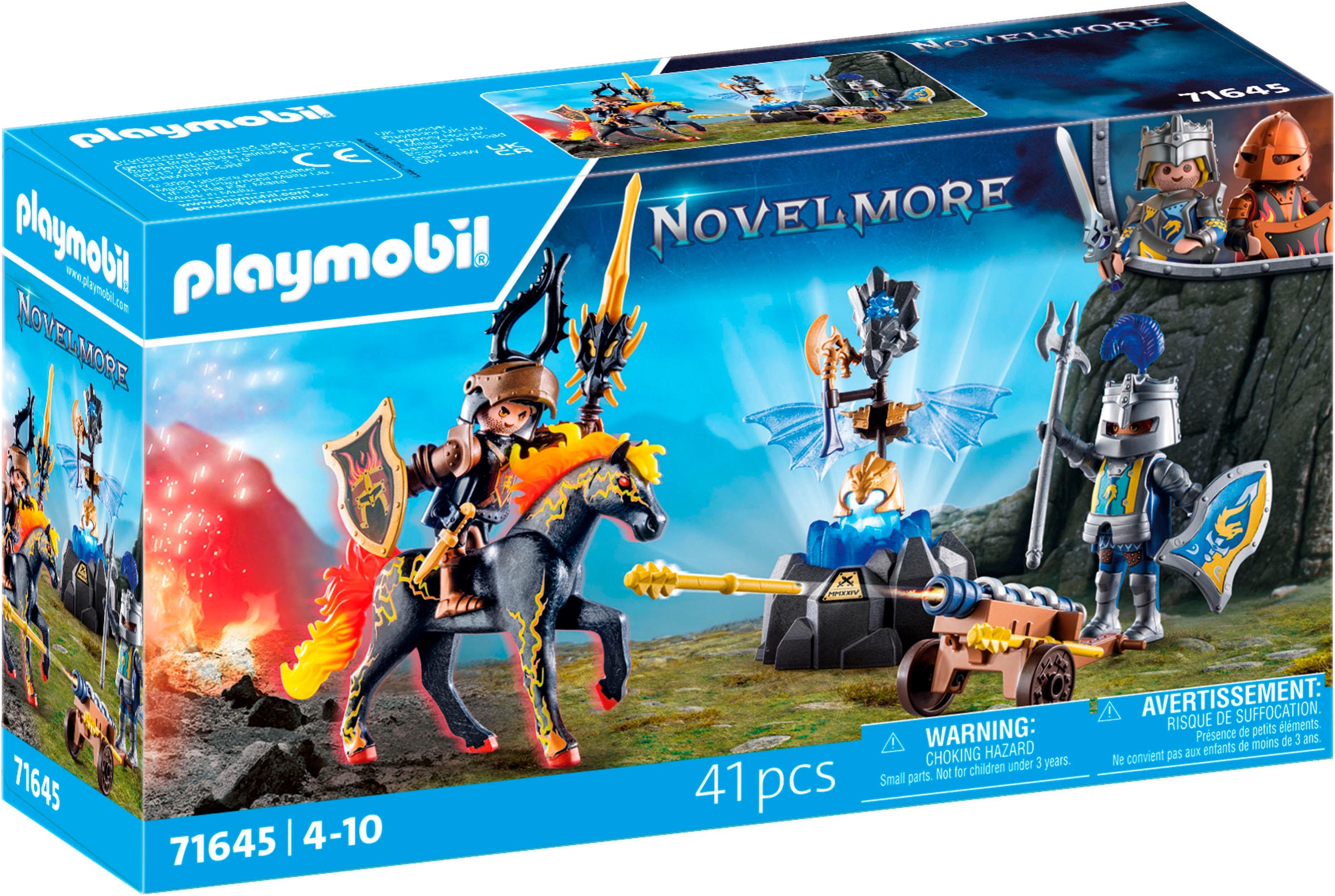 Playmobil® Konstruktions-Spielset »Bewachung der Rüstung (71645), Novelmore«, (41 St.)