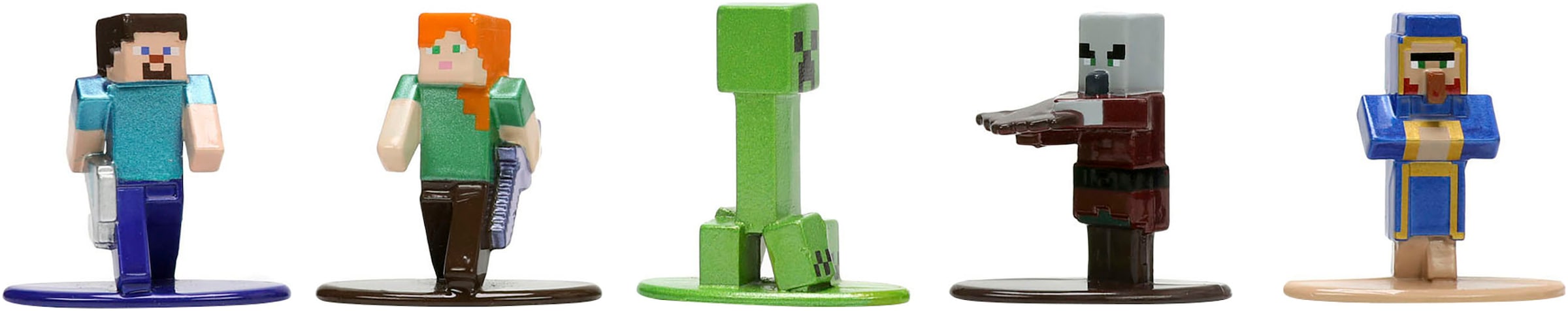JADA Spielfigur »Minecraft, Caves & Cliffs, Multi Pack Nano Metalfigs, Serie 8«, DIE-CAST