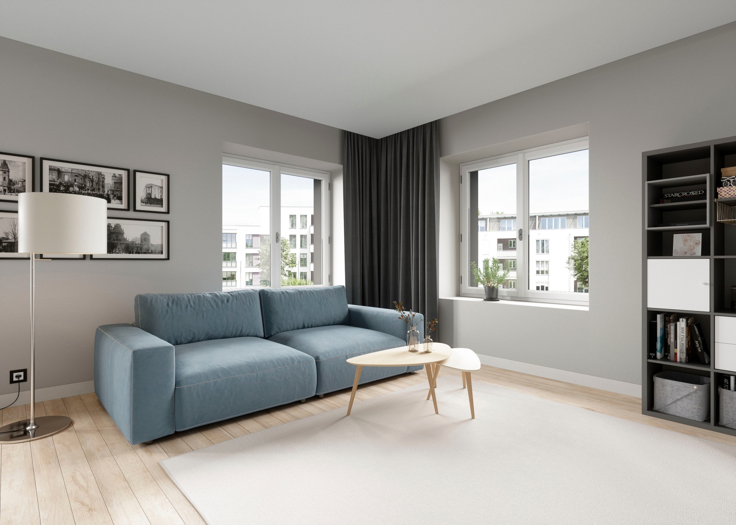 Musterring Big-Sofa »LUCIA«, in vielen Qualitäten und 4 unterschiedlichen Nähten, 2,5-Sitzer