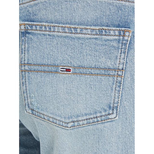 Tommy Jeans Straight-Jeans, mit Logobadge und Labelflags online bei