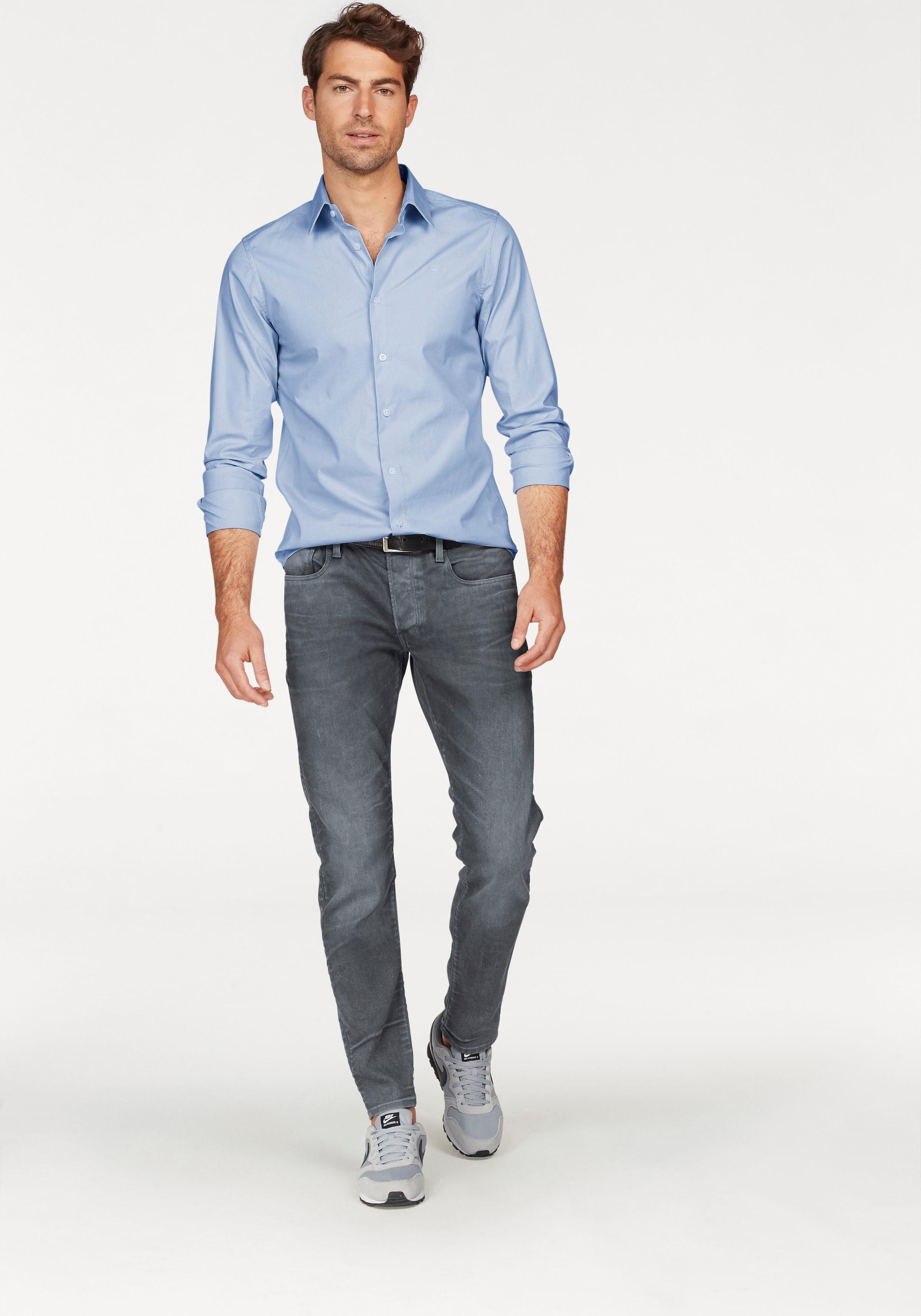 G-STAR Slim-fit-Jeans »3301 Slim«, mit toller Waschung und Elasthan