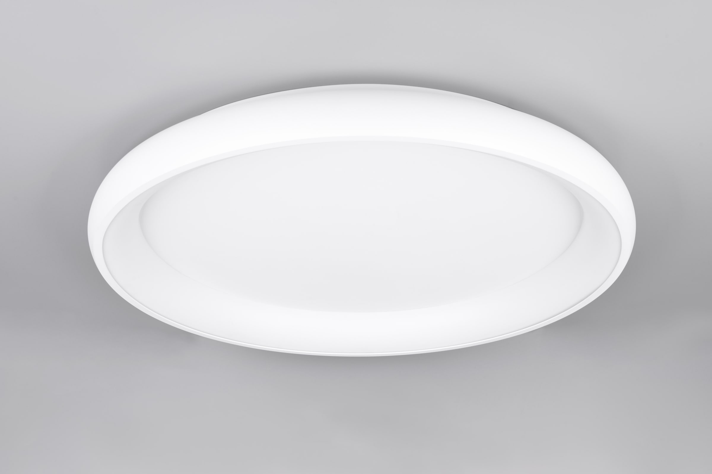 TRIO Leuchten LED Deckenleuchte »CARDONA, runde LED Deckenlampe Büro, Ø 75cm, 6900 Lumen 59W, dimmbar«, 1 flammig, Leuchtmittel LED-Board | LED fest integriert, CCT - Lichtfarbe einstellbar 2300/3000/4000K, auch Wandmontage möglich