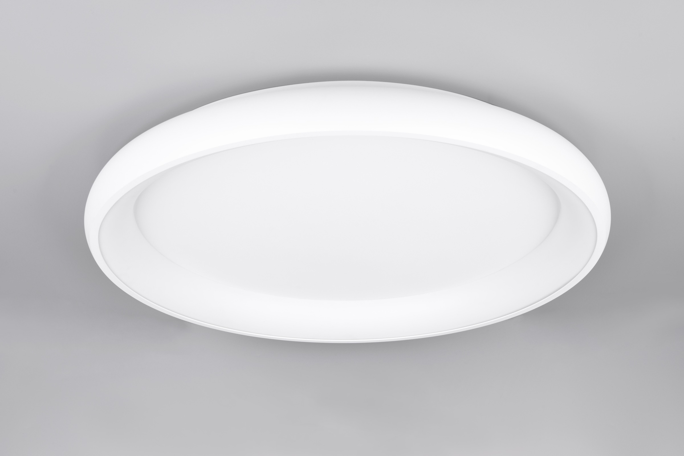 TRIO Leuchten LED Deckenleuchte »CARDONA, runde LED Deckenlampe Büro, Ø 75c günstig online kaufen
