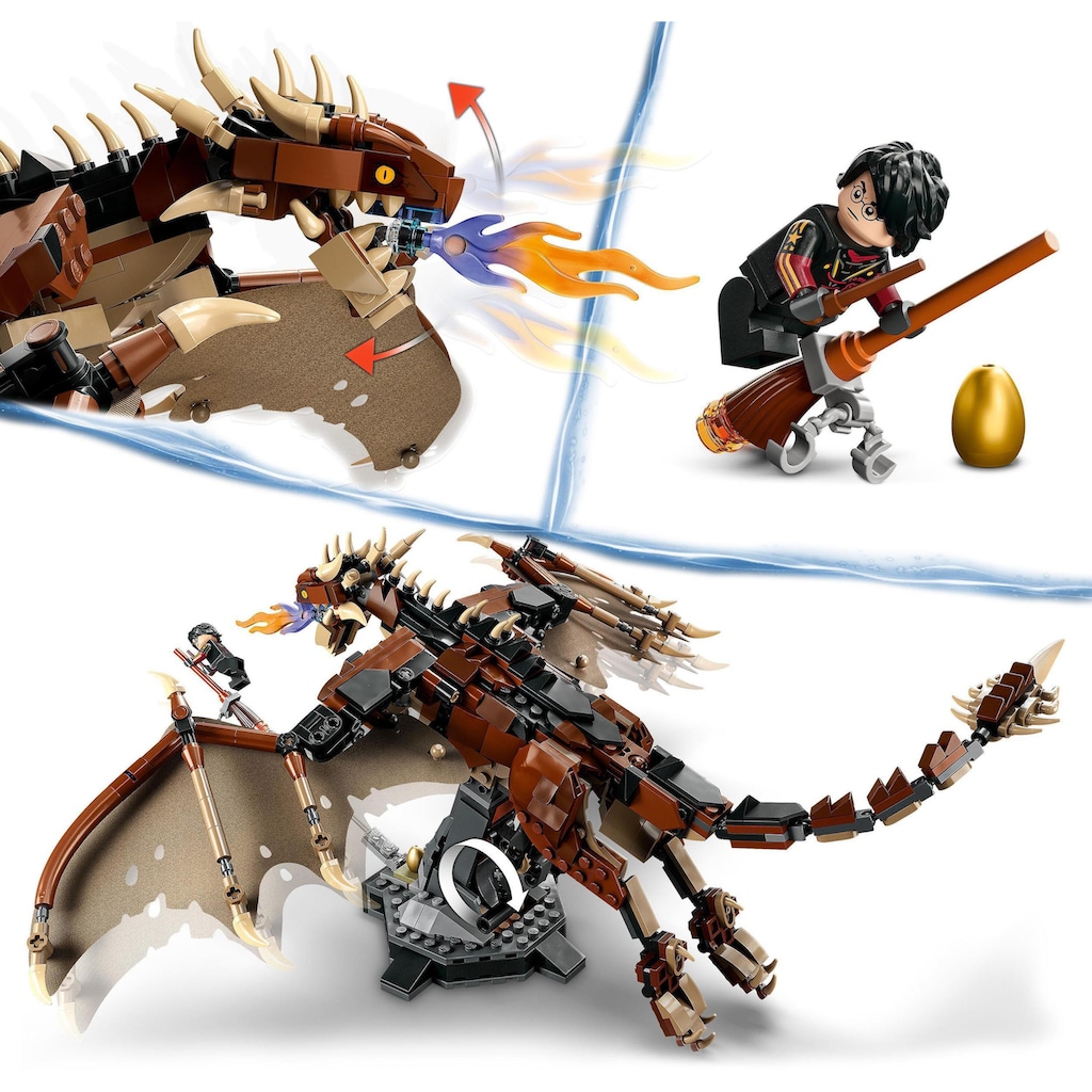 LEGO® Konstruktionsspielsteine »Ungarischer Hornschwanz (76406), LEGO® Harry Potter«, (671 St.)