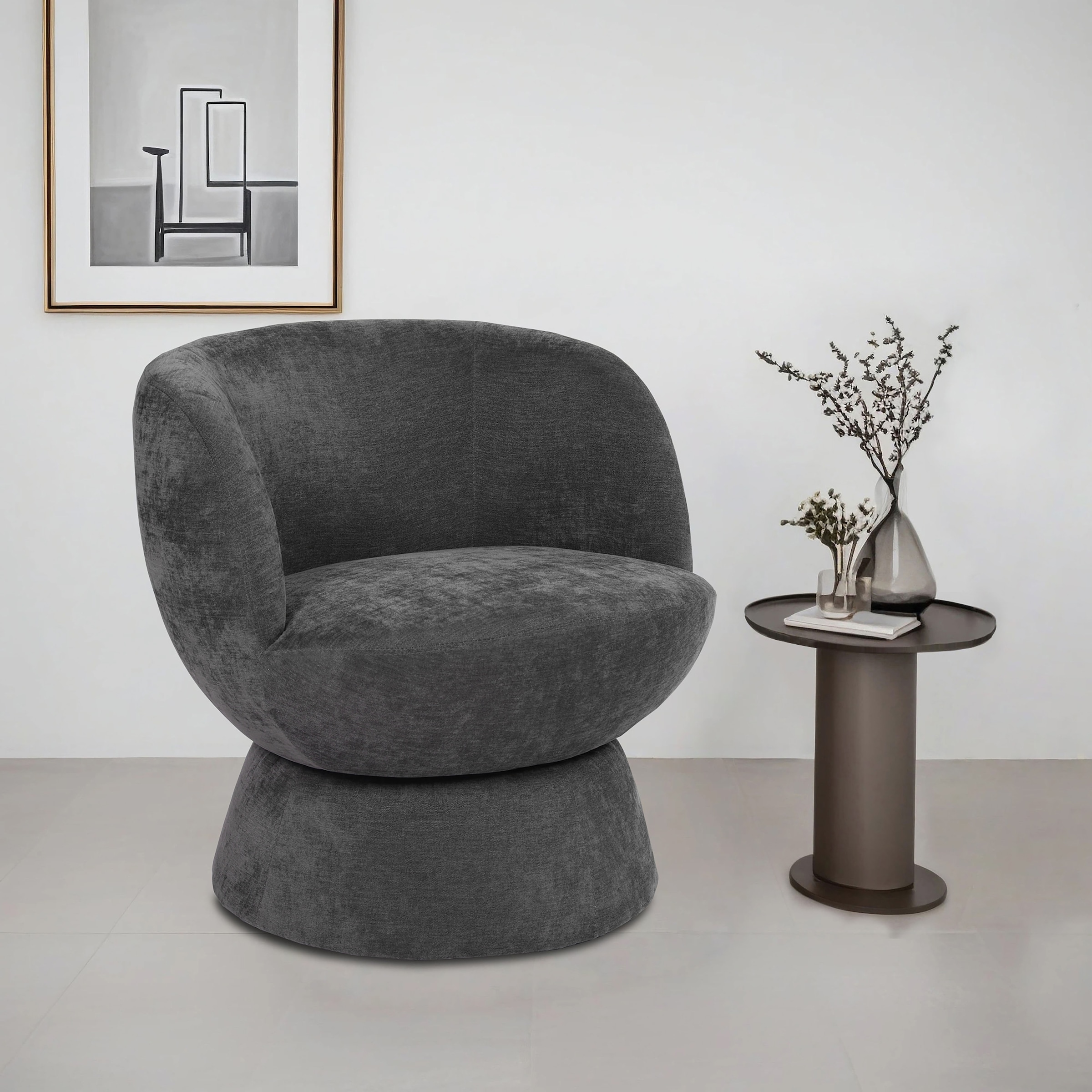 OTTO home Drehsessel »ZAZZA Lese-Sessel, TV-Sessel, Loungesessel« 360° dreh günstig online kaufen