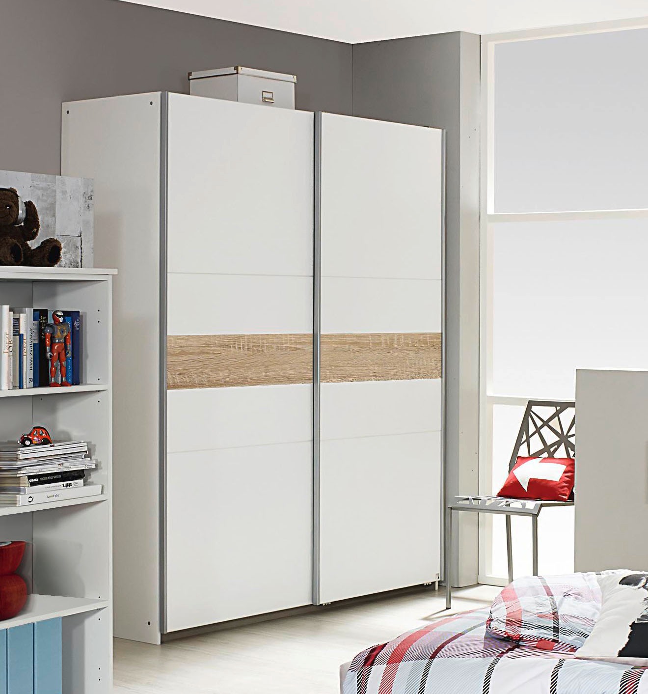 rauch Schwebetürenschrank "Kleiderschrank Schrank Garderobe Kinderzimmersch günstig online kaufen