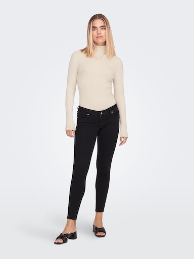 ONLY »ONLKAROL L/S ROLLNECK PULLOVER KNT NOOS« Viskosemischung