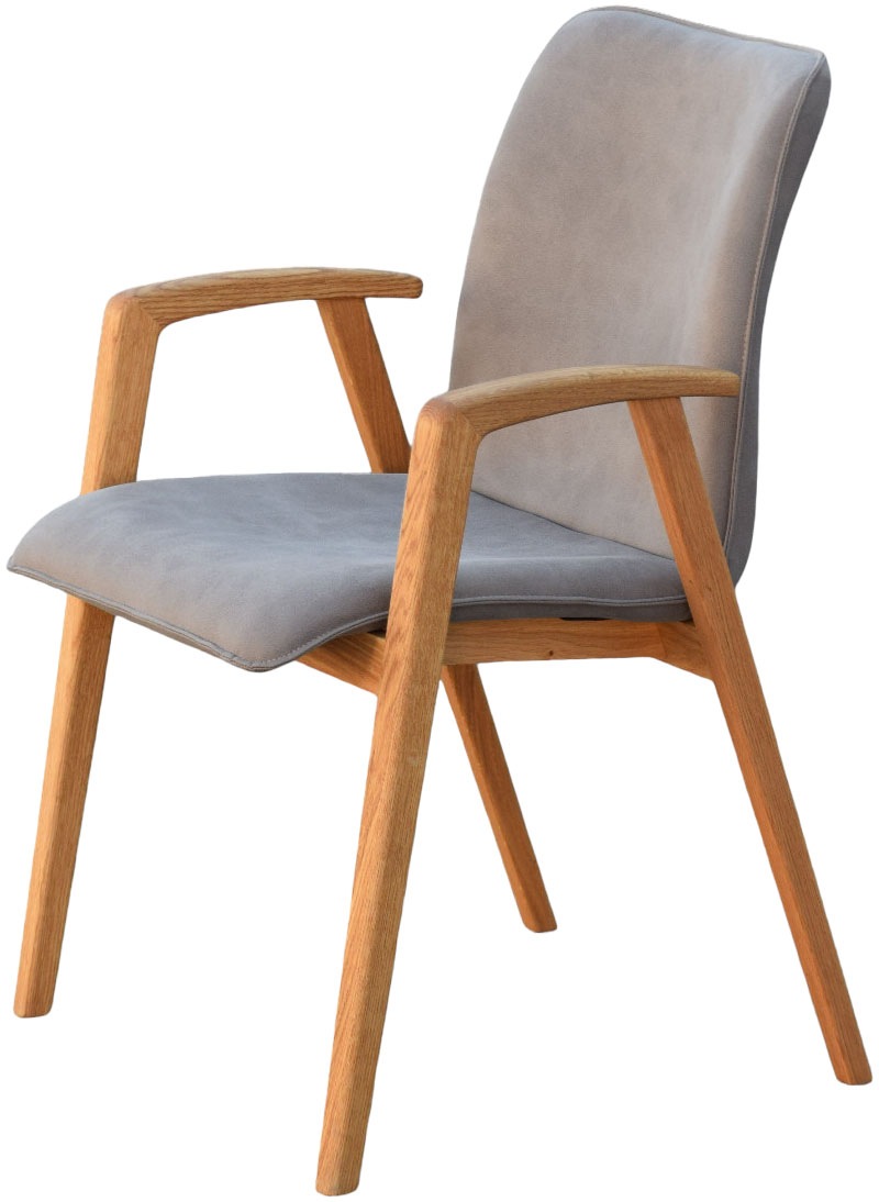 Home affaire Armlehnstuhl »Loreen Esszimmerstuhl, Polsterstuhl, Designstuhl günstig online kaufen