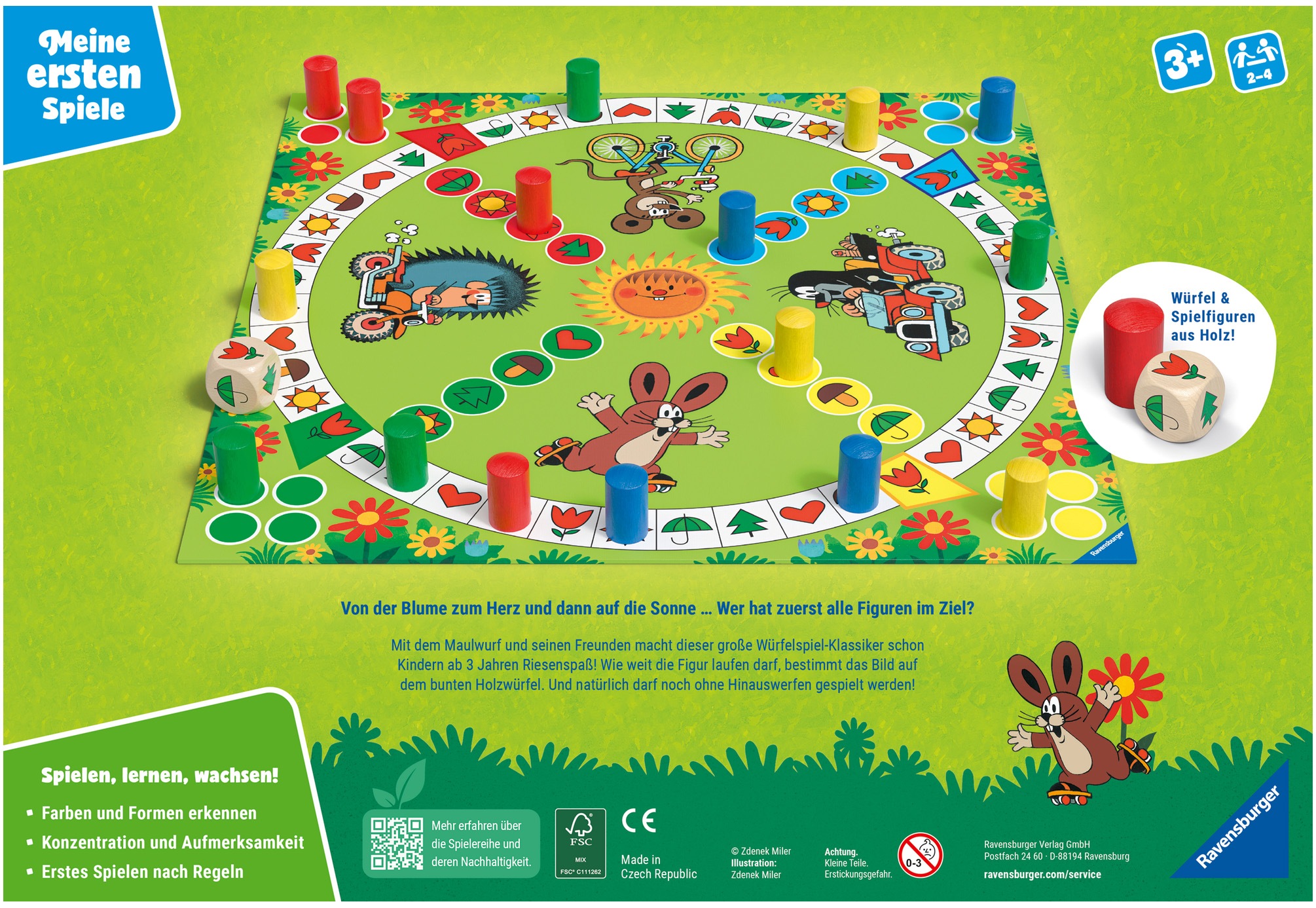 Ravensburger Spiel »Der Maulwurf und sein Lieblingsspiel« Made in Europe