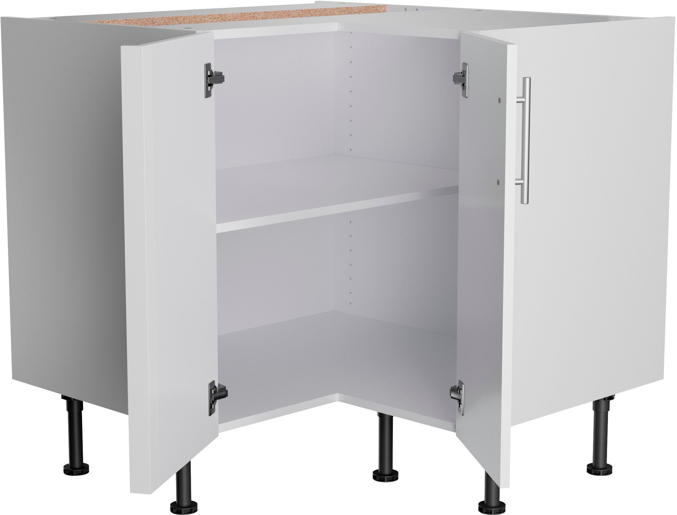 KOCHSTATION Eckunterschrank »KS-Ahus« Breite 90 x 90 cm