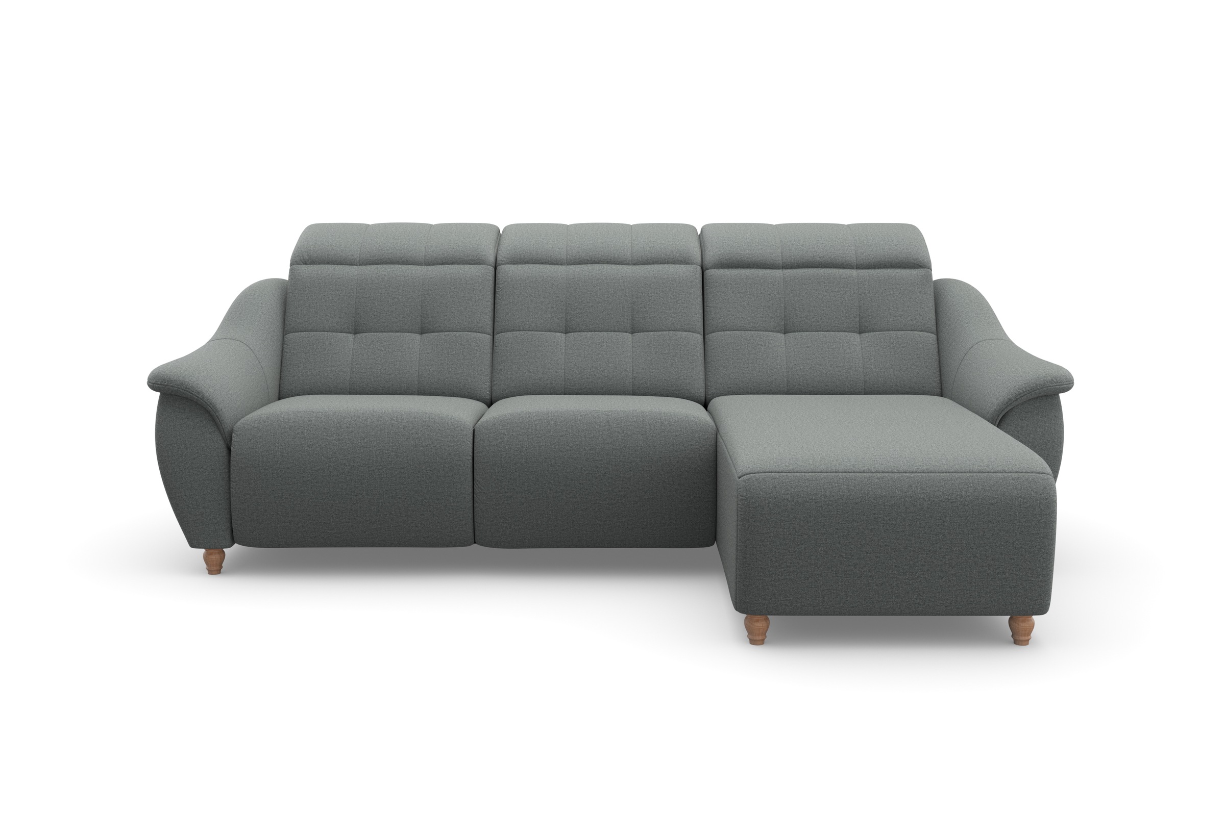 Home affaire Ecksofa »Boston L-Form« Kopfteilverstellung an jeder Sitzfläch günstig online kaufen