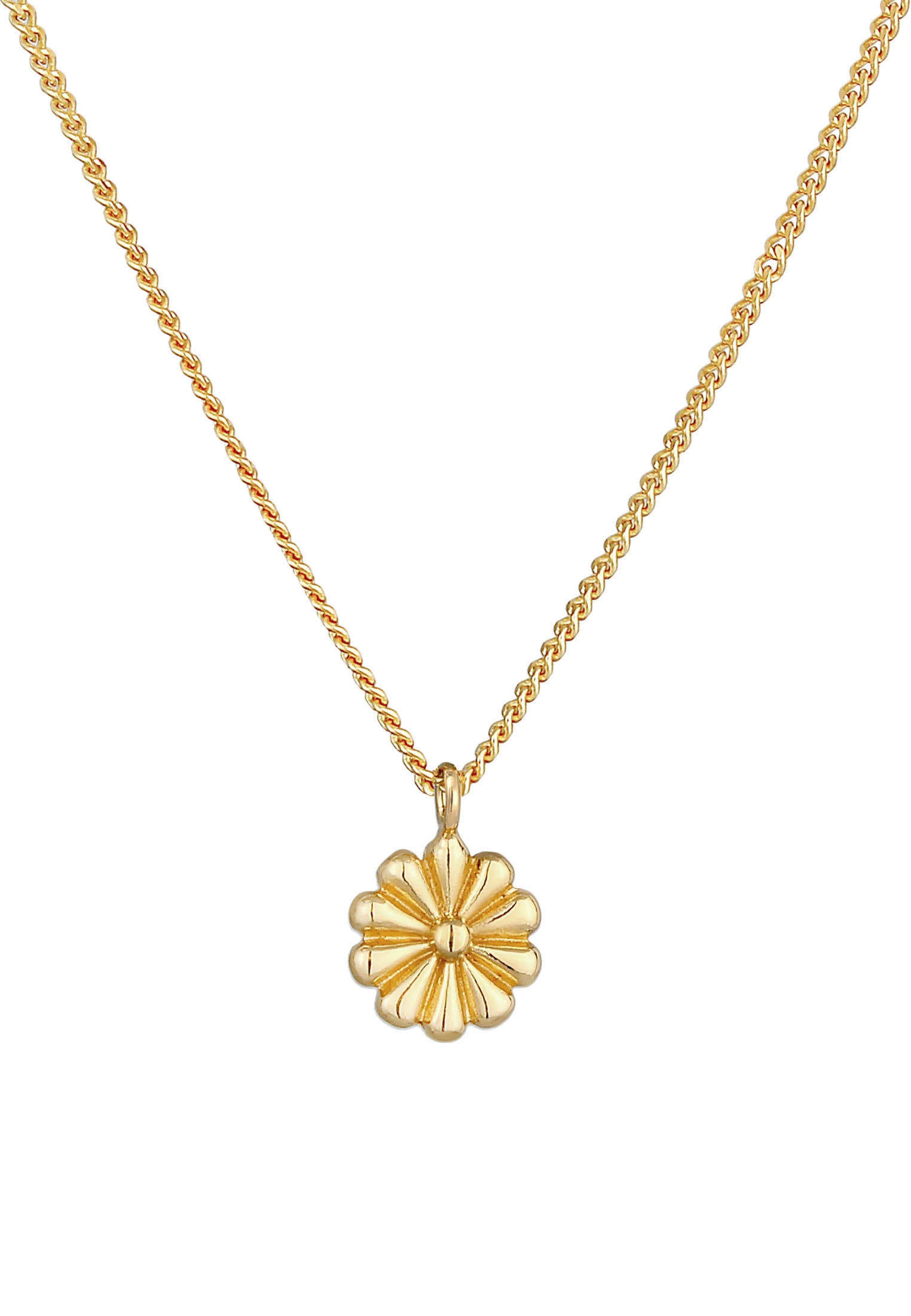 Elli Kette mit Anhänger »Blume Flower Floral 925 Silber«