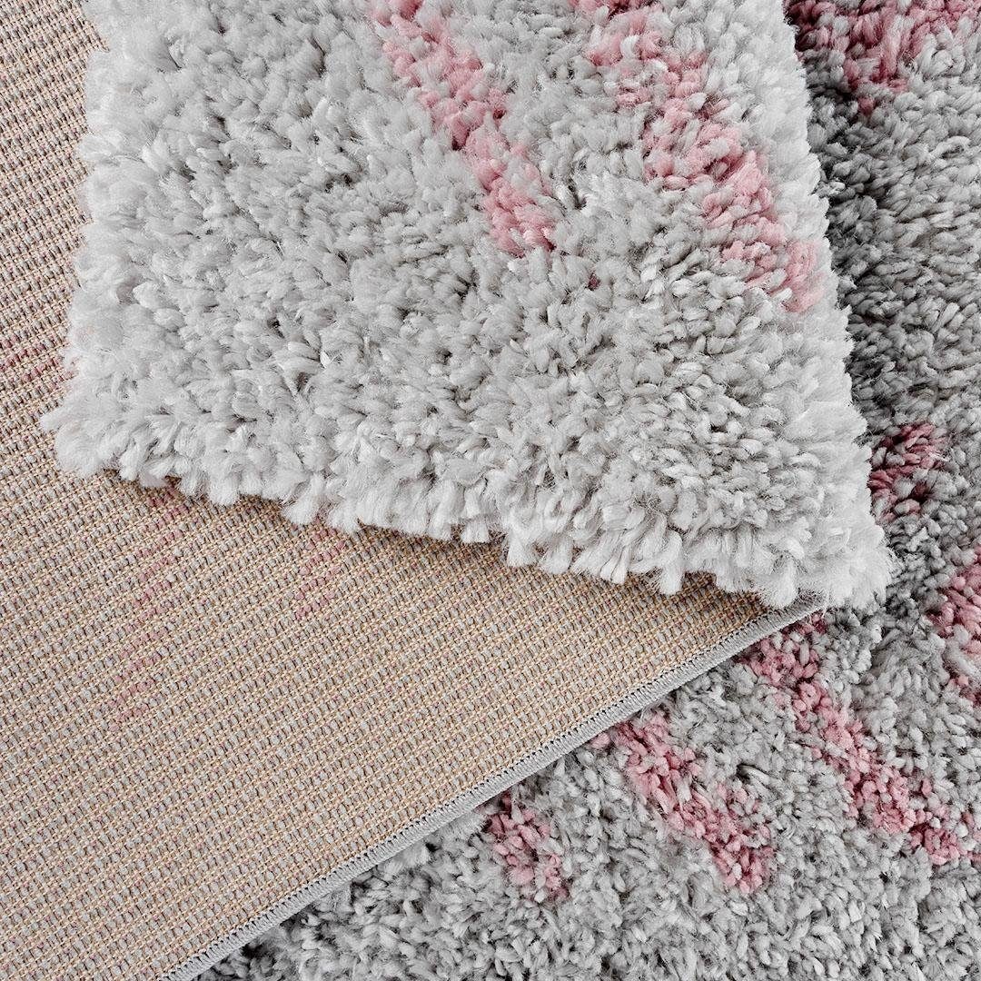 Sehrazat Hochflor-Teppich »Ethno 8685«, rechteckig, 30 mm Höhe, weiche Haptik, Wohnzimmer