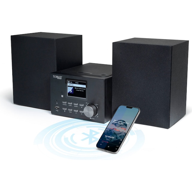 Technaxx Stereoanlage »TX-178 Internet-«, (Bluetooth-WLAN Digitalradio (DAB +)-FM-Tuner-Internetradio 20 W) online bestellen