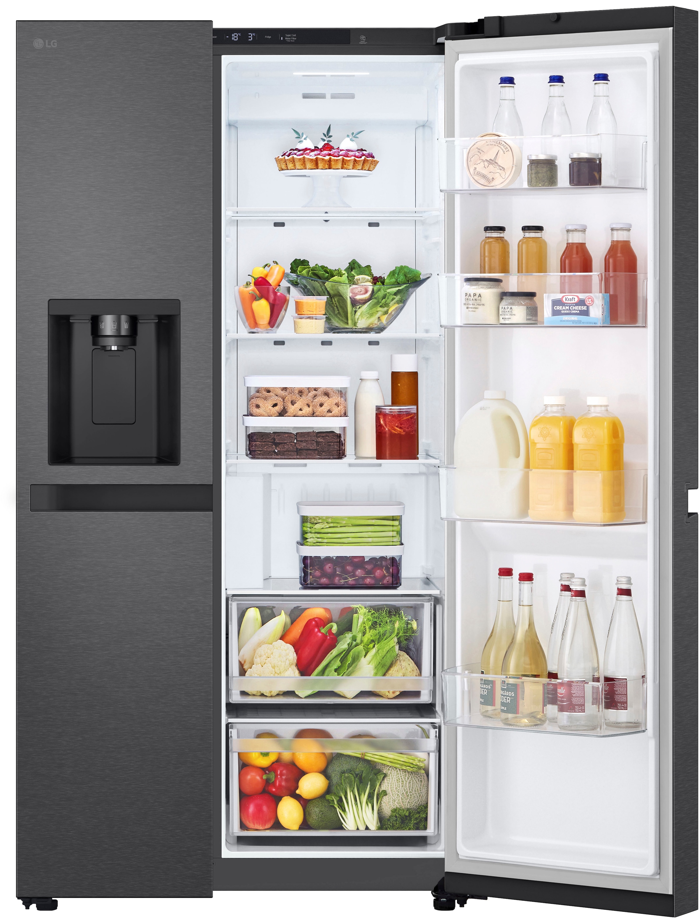 LG Side-by-Side »GSLC40EPPE« 179 cm hoch 91,3 cm breit