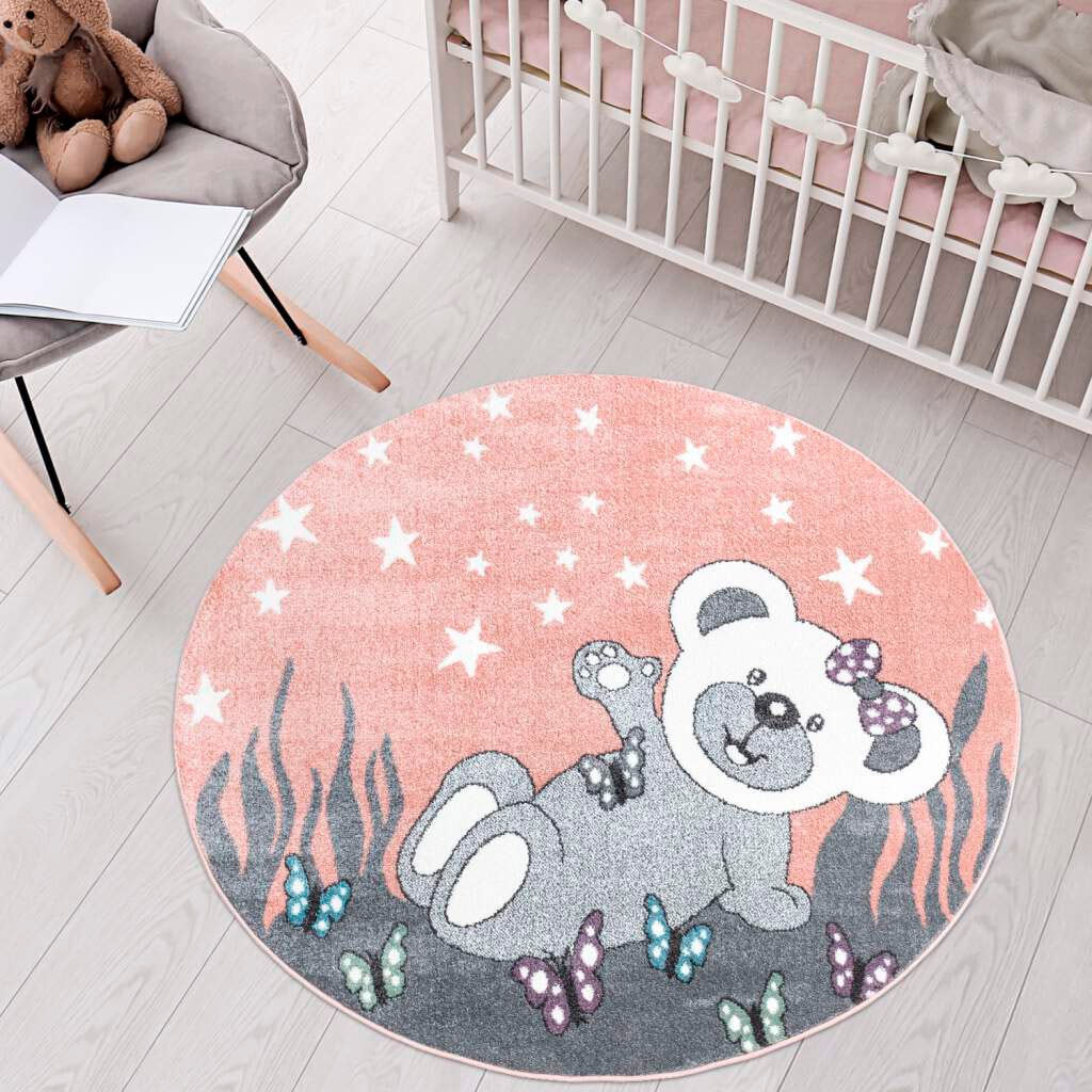 Carpet City Kinderteppich »ANIME916«, rund, 11 mm Höhe, Kinderzimmer Teppic günstig online kaufen