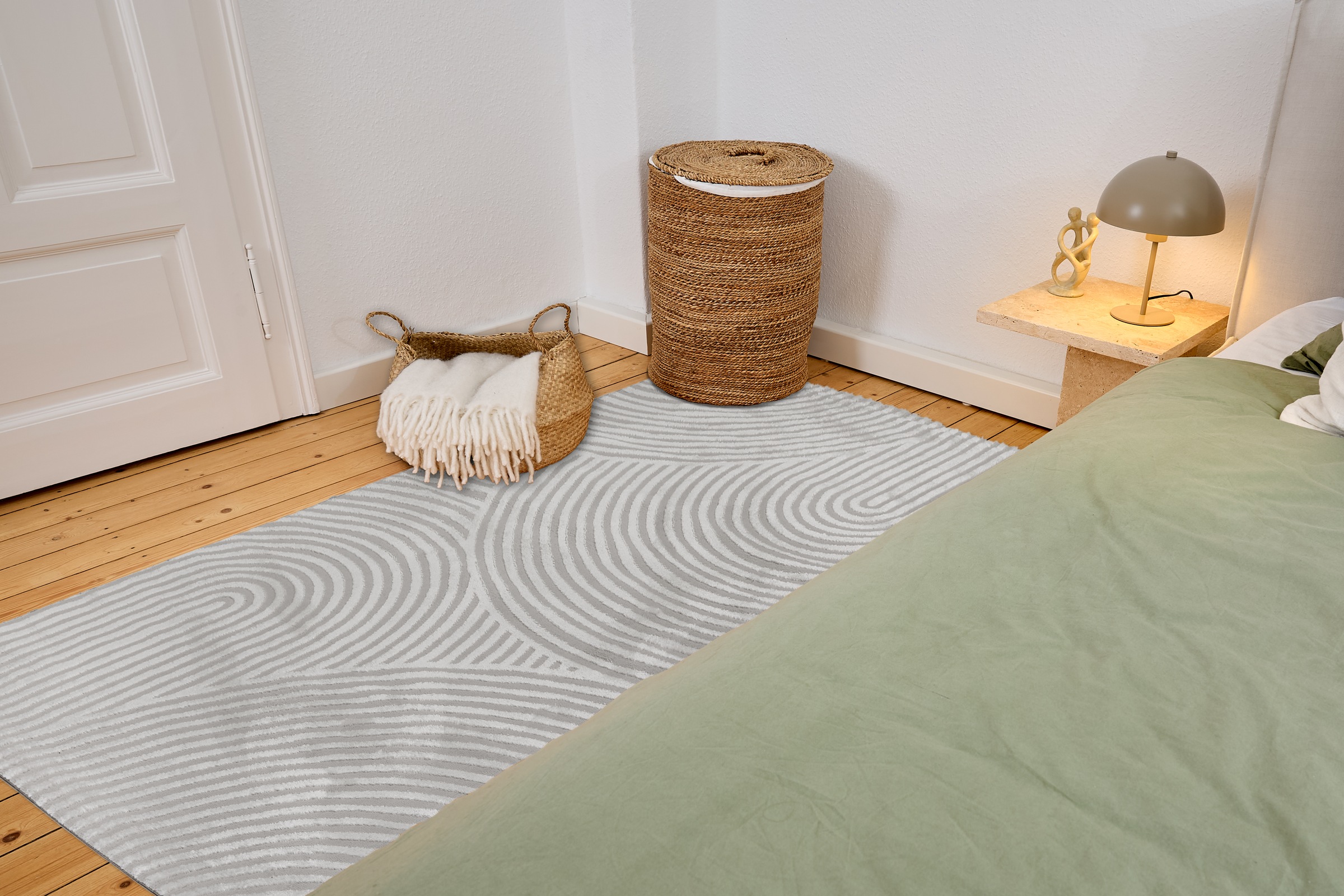 ASTRA Teppich »Jules 253«, rechteckig, 8 mm Höhe, Hoch Tief Struktur, Kurzflor, Wohnzimmer, Schlafzimmer