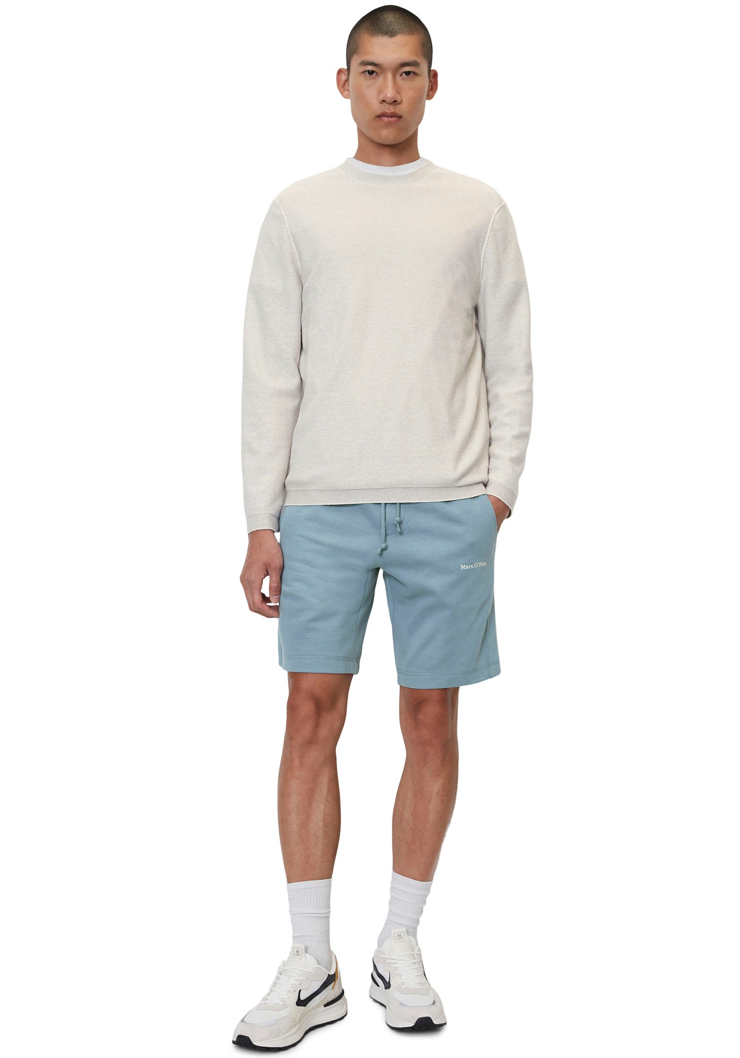 5. Bild von Marc O'Polo Sweatshorts, mit tonig abgesetzten Nähten