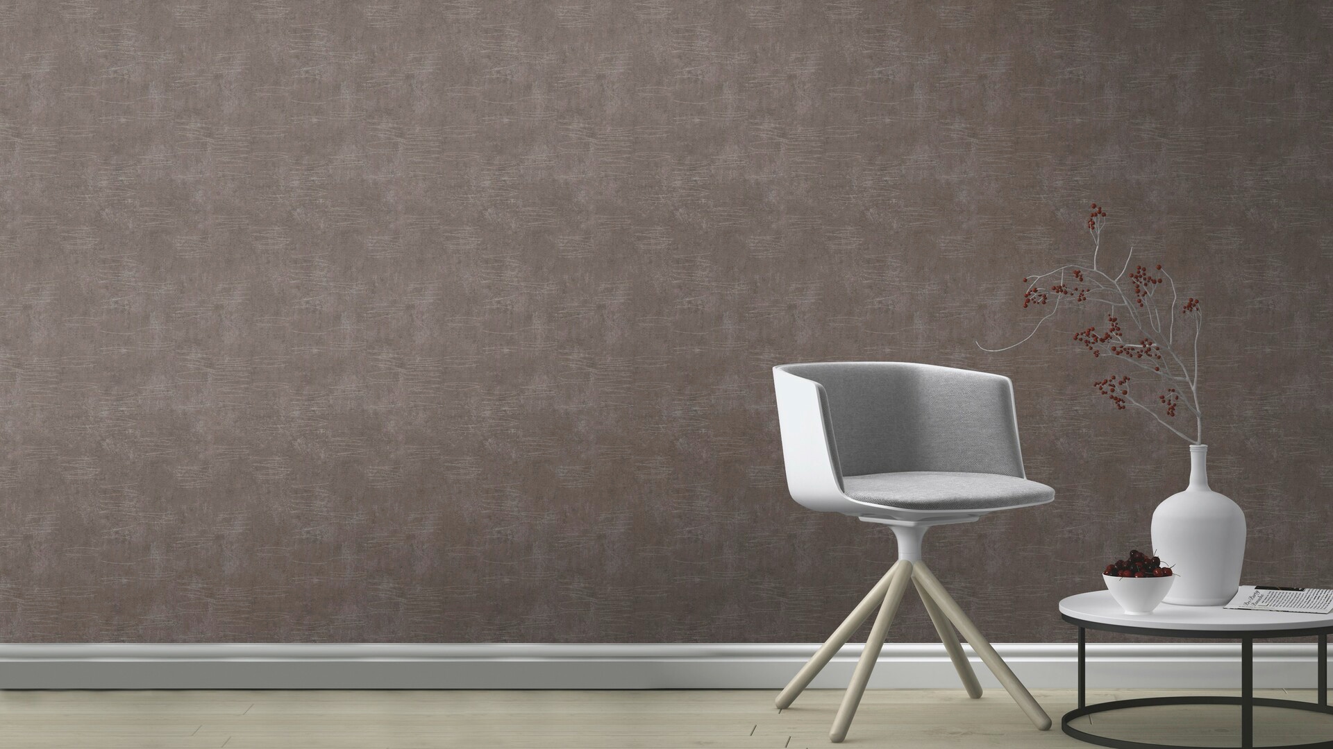 Rasch Vliestapete »Andy Wand« Metall-Effekte | uni strukturiert gut lichtbeständig, hochwaschbeständig