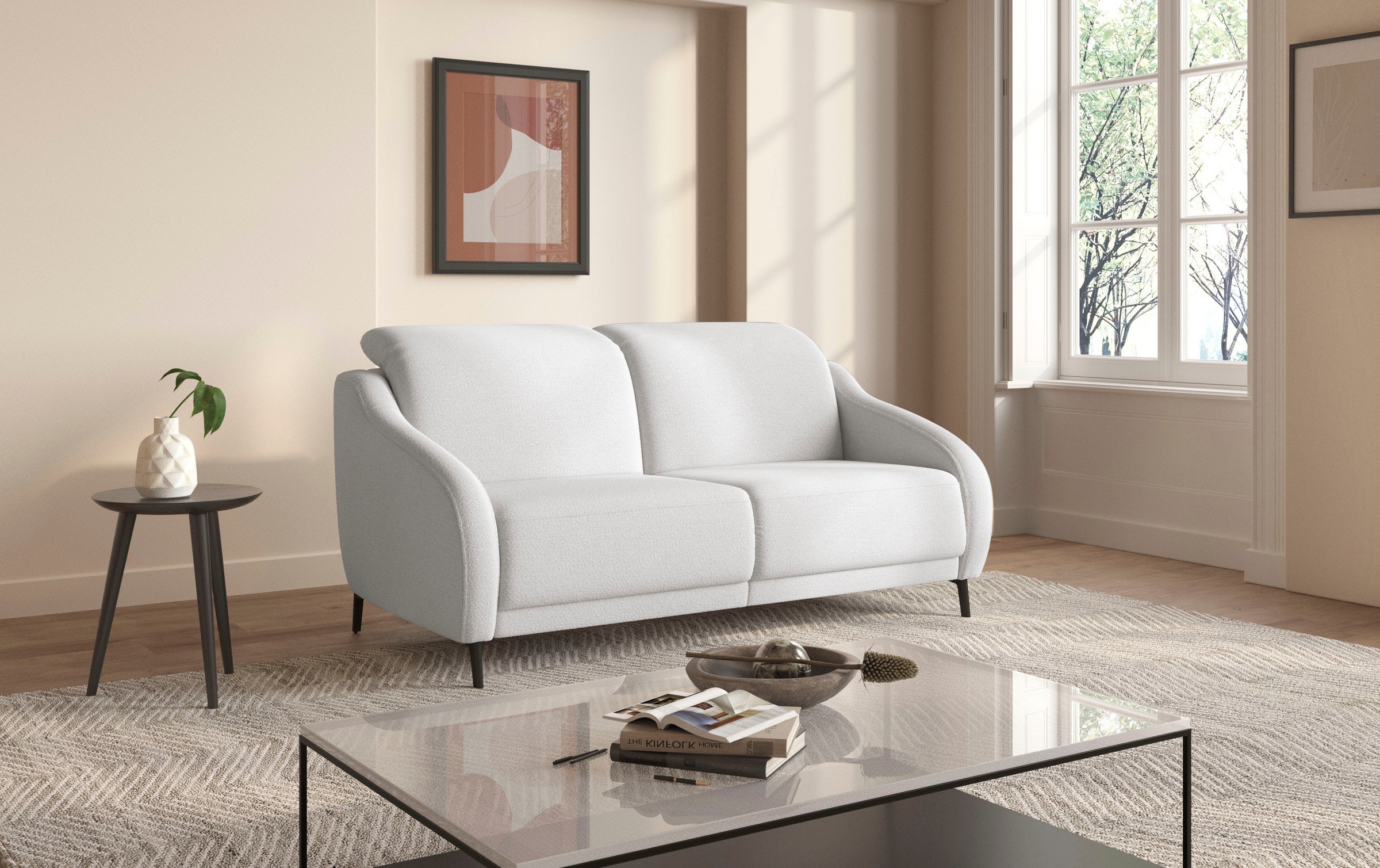 sit&more 2,5-Sitzer »Blues«, wahlweise mit Klapptisch und USB günstig online kaufen