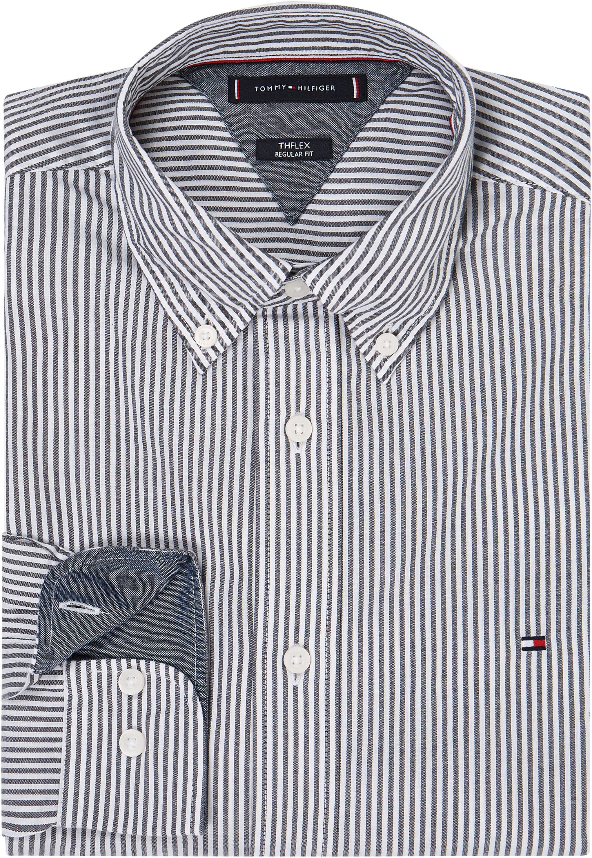 Tommy Hilfiger Businesshemd »NAT. SOFT EASY STRIPE RF SHIRT«