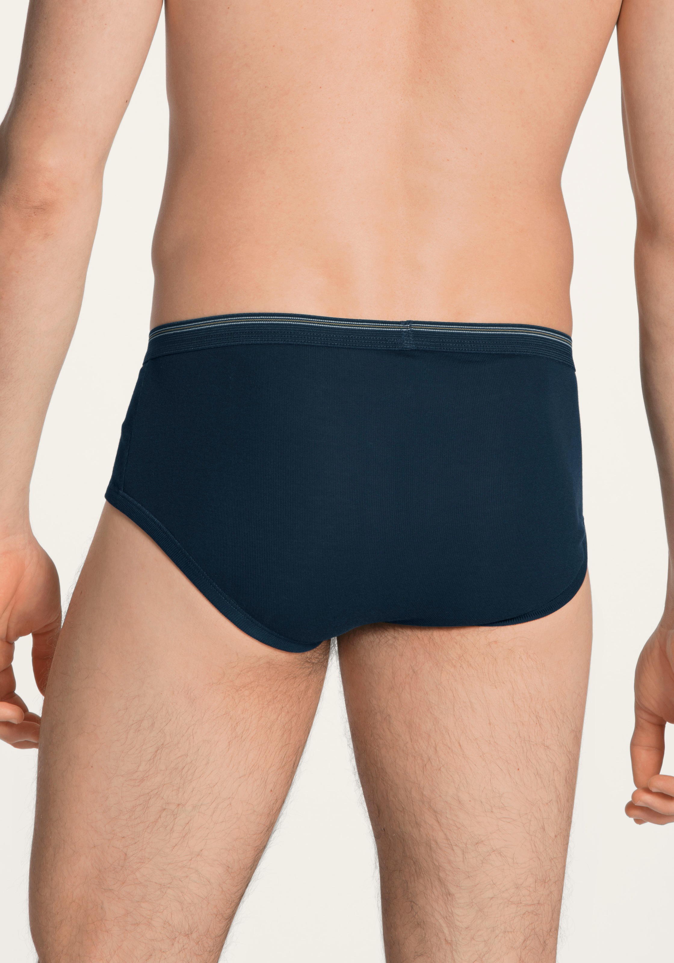 CALIDA Midislip »Twisted Cotton« mit Eingriff, Pure Cotton, Feinripp, weich