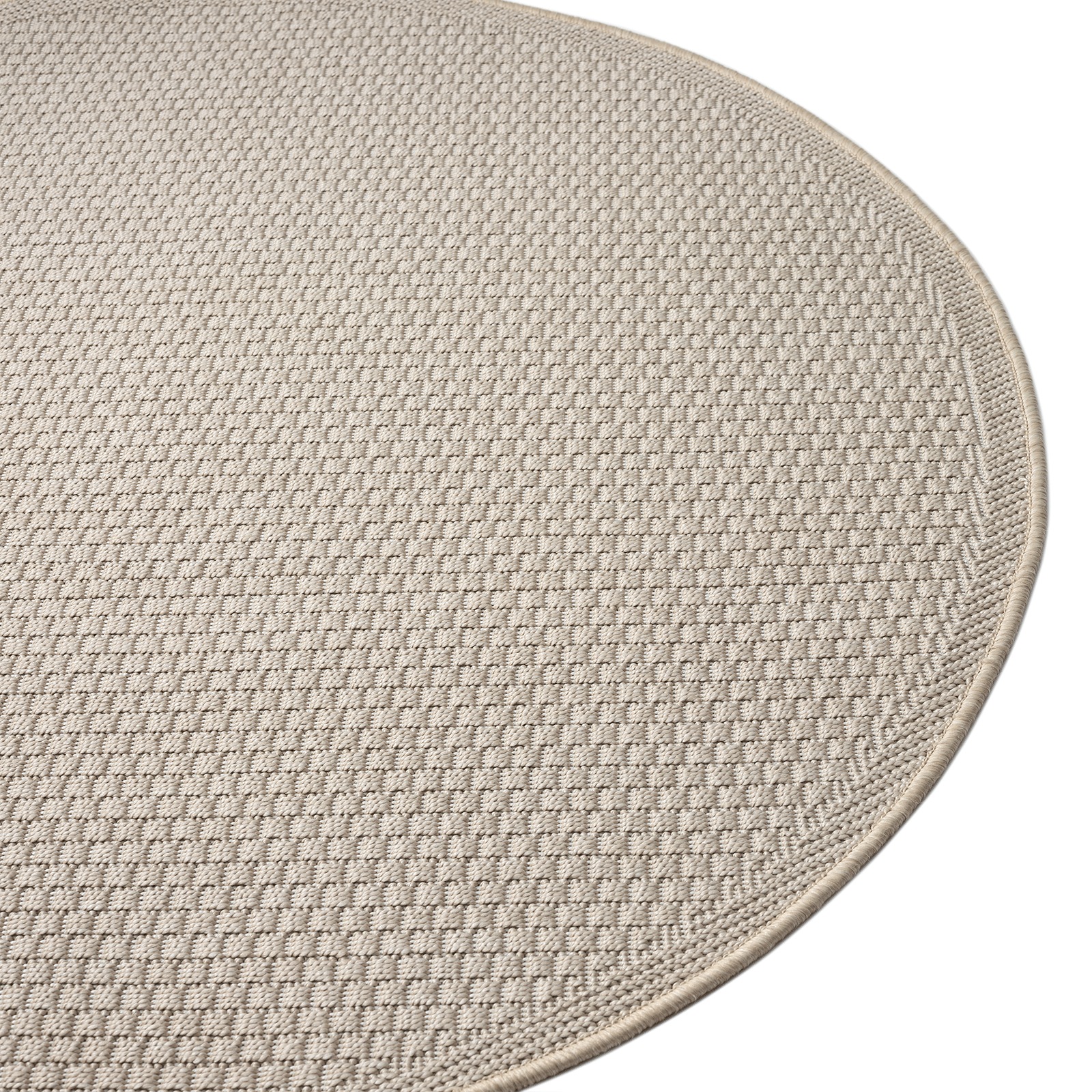 the carpet Teppich »Toulose«, rund, 1 mm Höhe