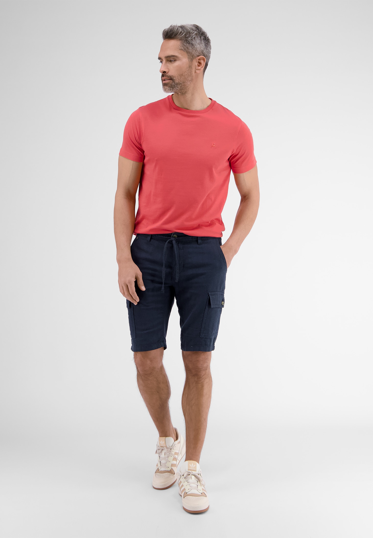4. Bild von LERROS Bermudas »LERROS Cargo Bermuda in sommerlichem Leinen Mix«