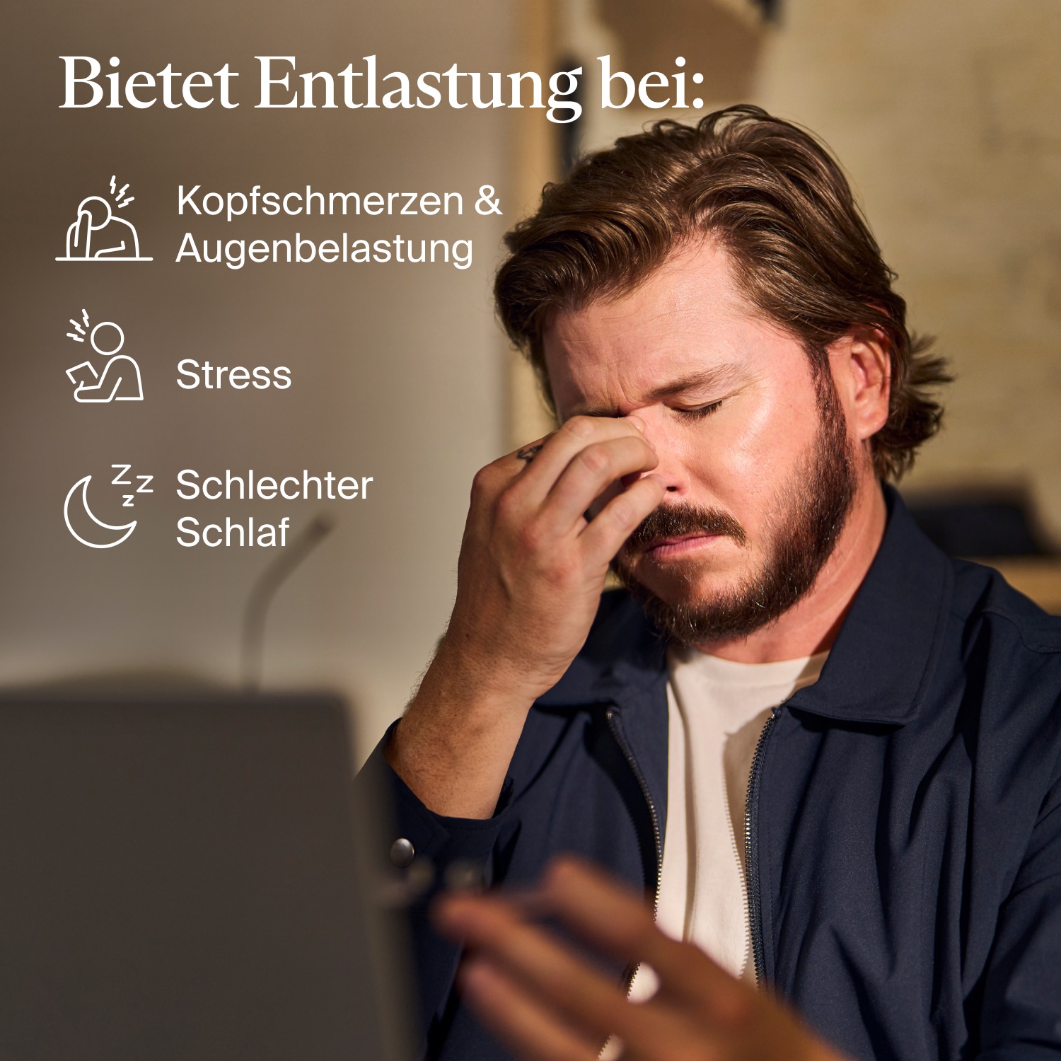 Therabody Gesichtsmassagegerät »SmartGoggles 2.0 Augenmassage, Vibration, Massage, Wärme«, lindert Kopfschmerzen, verbessert die Schlafqualität, App-Steuerung