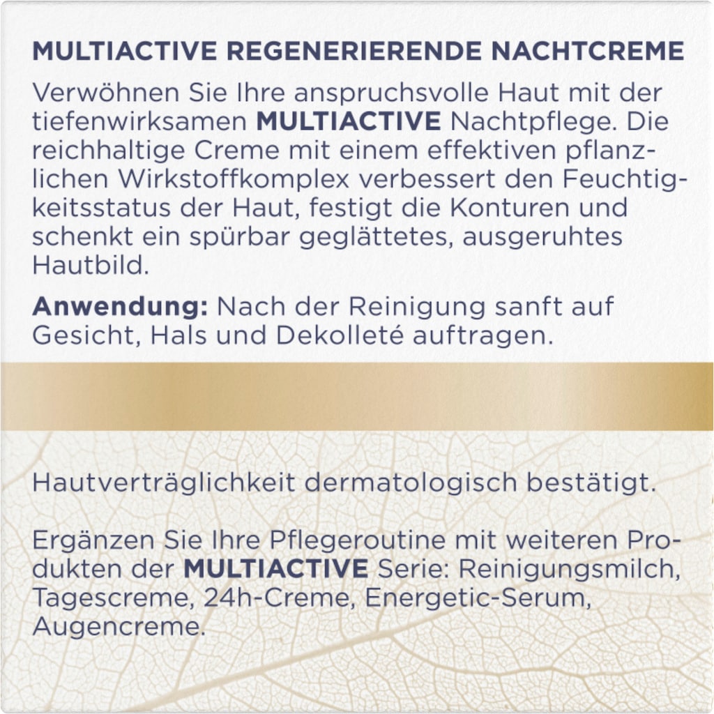 HELIOTROP Nachtcreme »Multiactive«