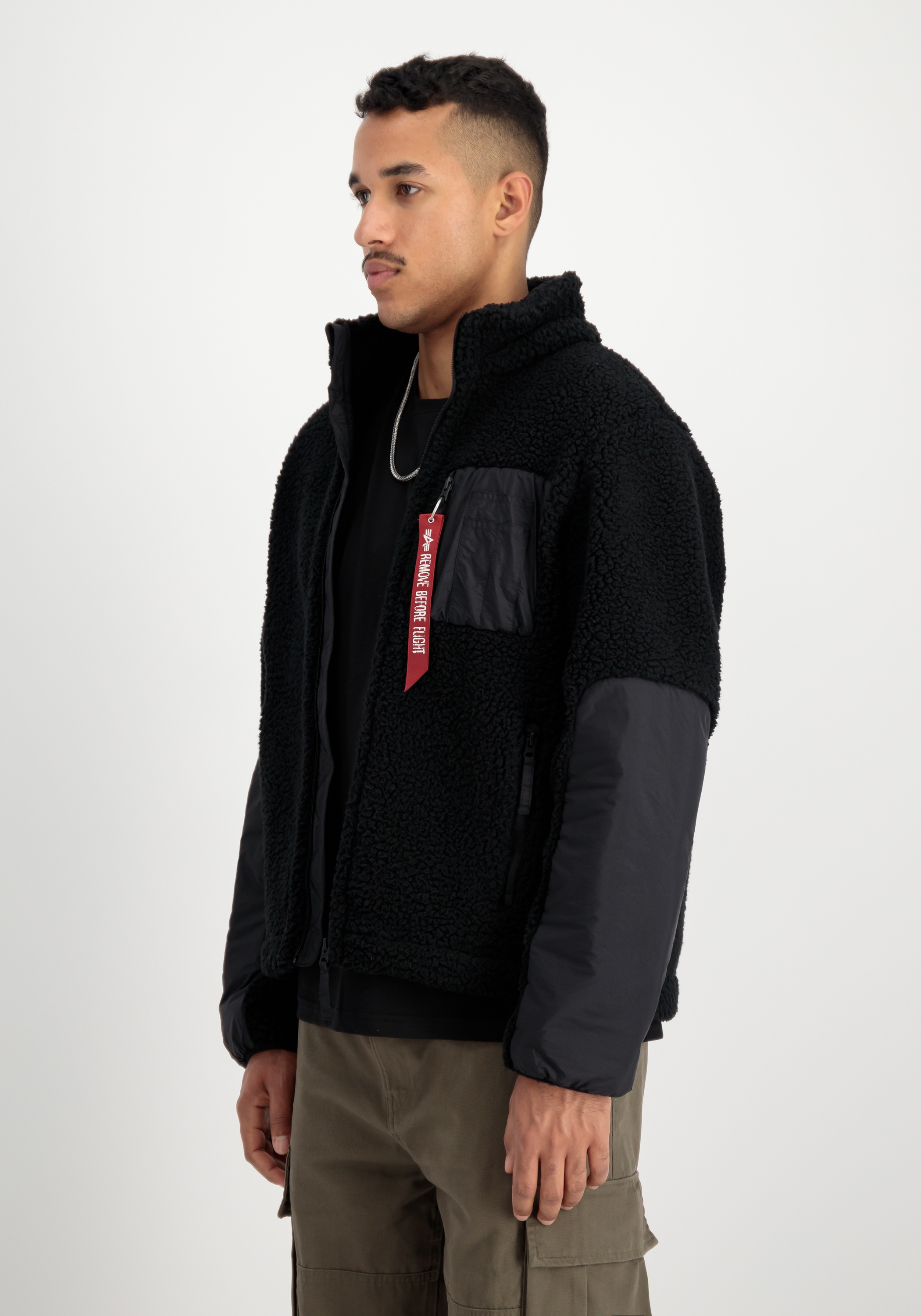 Alpha Industries Funktionsjacke »Sherpa Zip-Jacket«