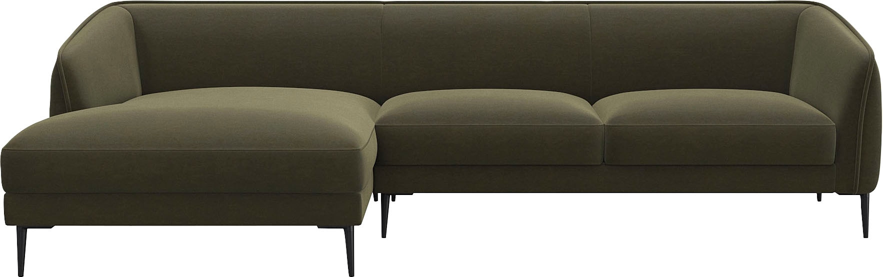 FLEXLUX Ecksofa »Belle Designsofa, L-Form, B/T 288/149 cm«, Skandinavisches günstig online kaufen
